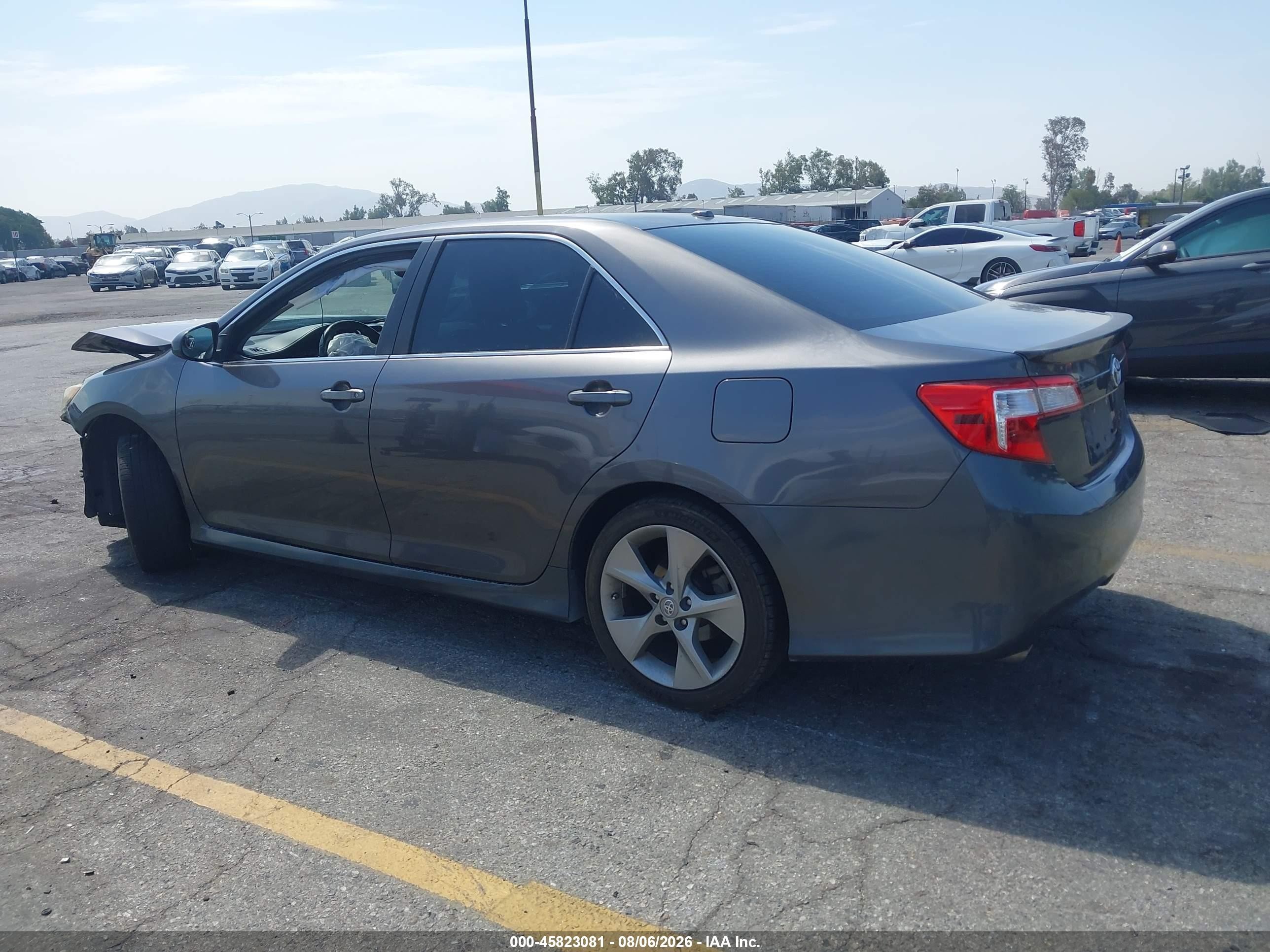 2013 Toyota Camry Se V6 Серый vin: 4T1BK1FKXDU534098