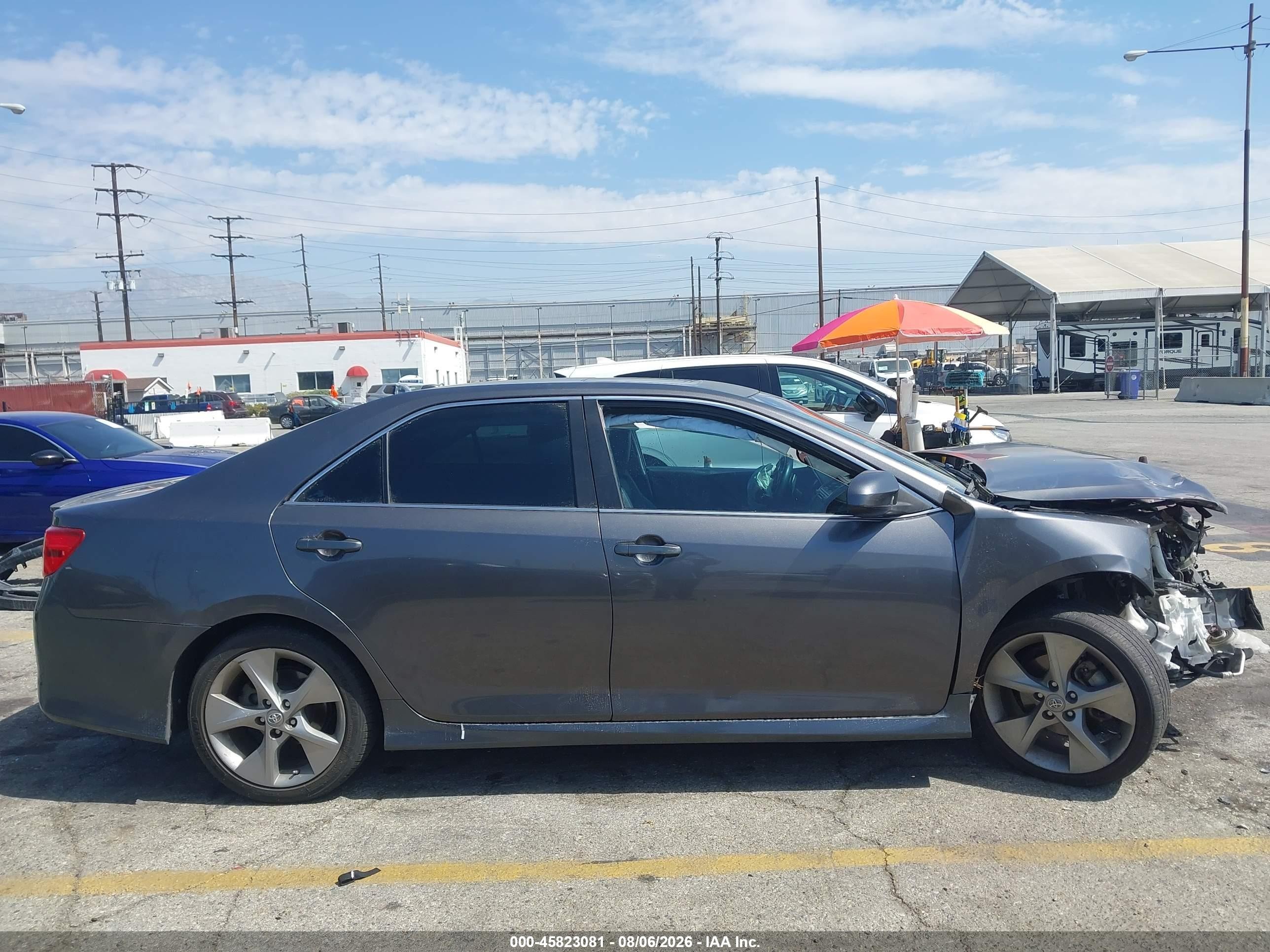 2013 Toyota Camry Se V6 Серый vin: 4T1BK1FKXDU534098