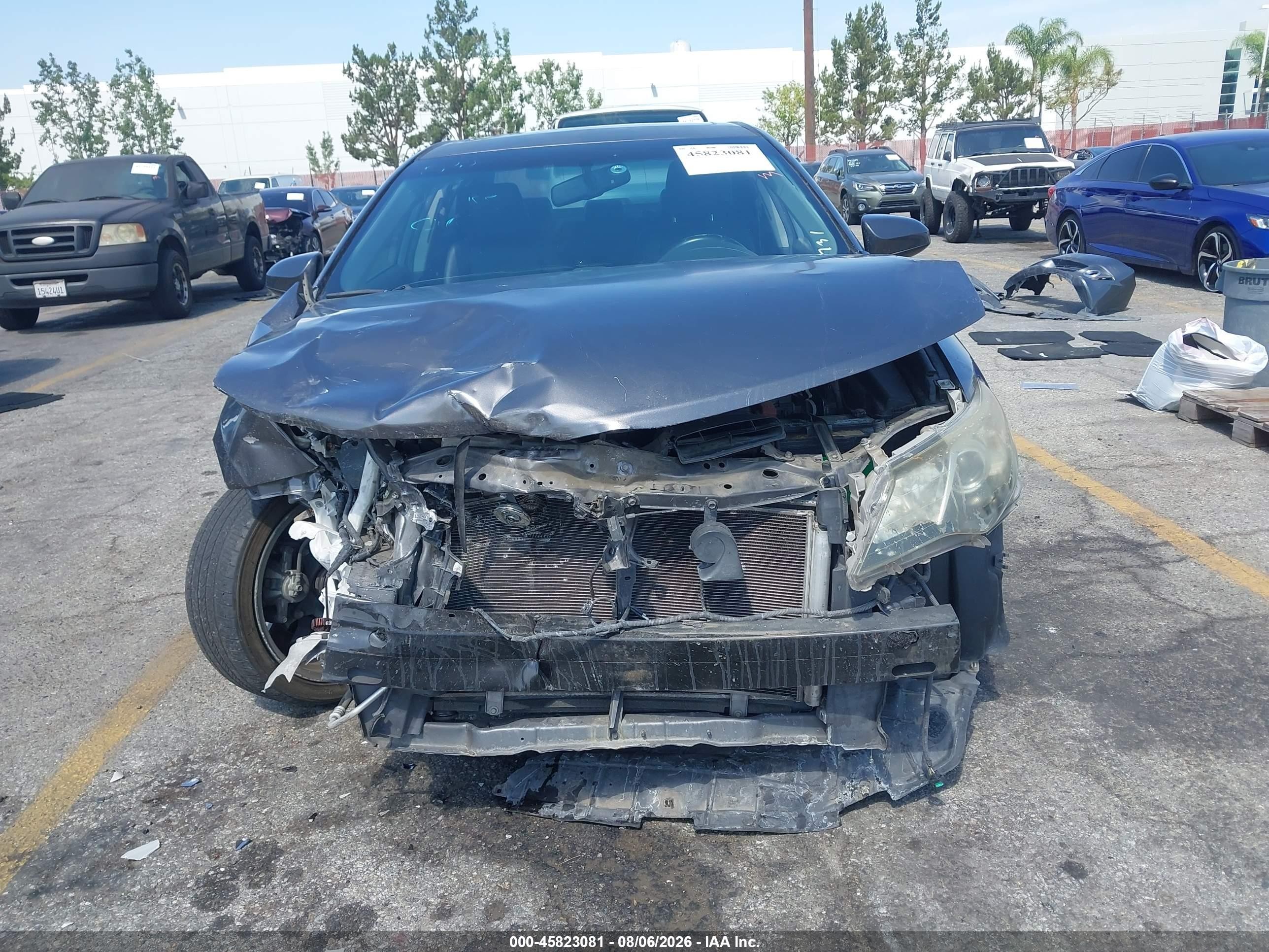 2013 Toyota Camry Se V6 Серый vin: 4T1BK1FKXDU534098