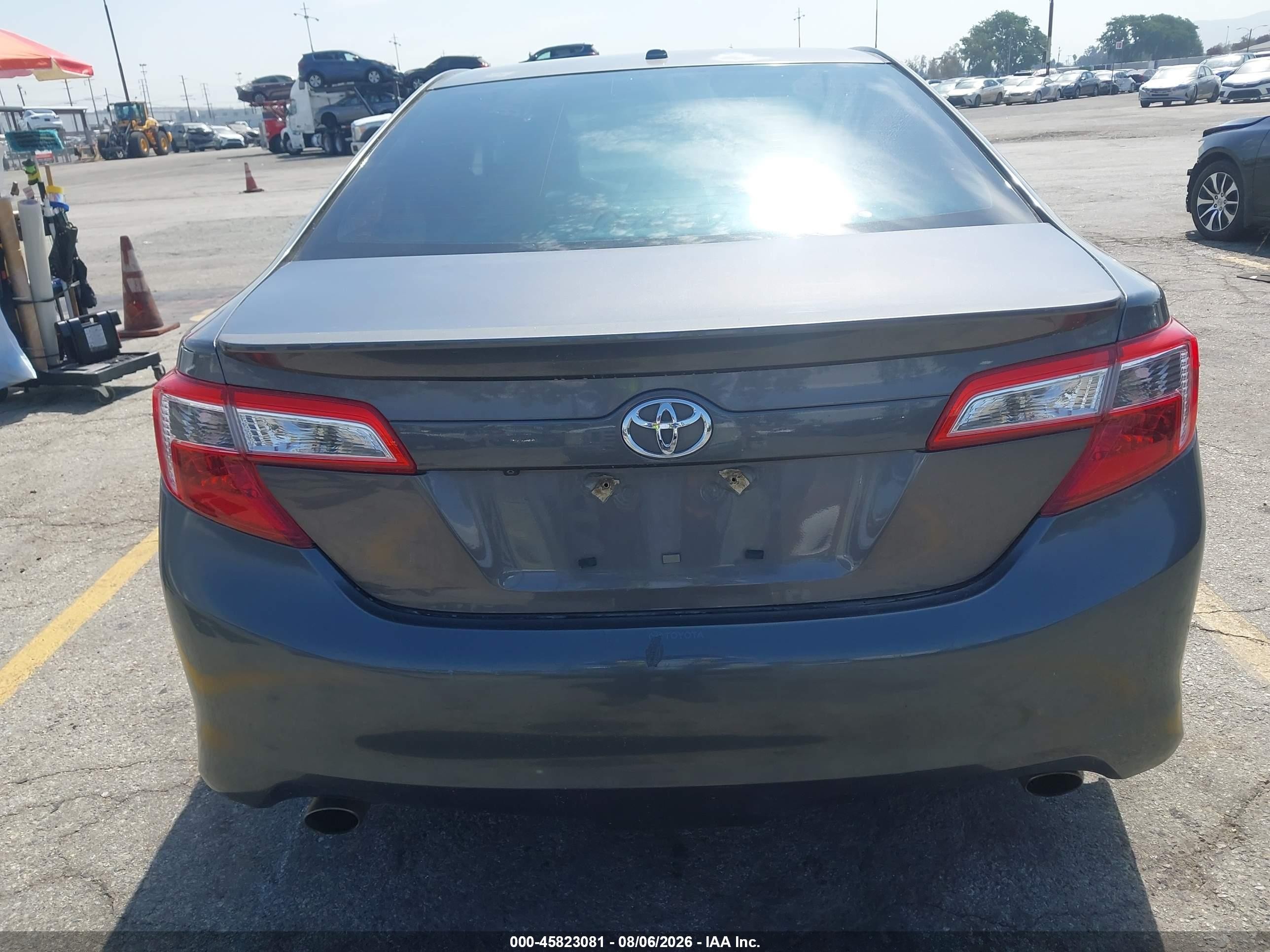 2013 Toyota Camry Se V6 Серый vin: 4T1BK1FKXDU534098