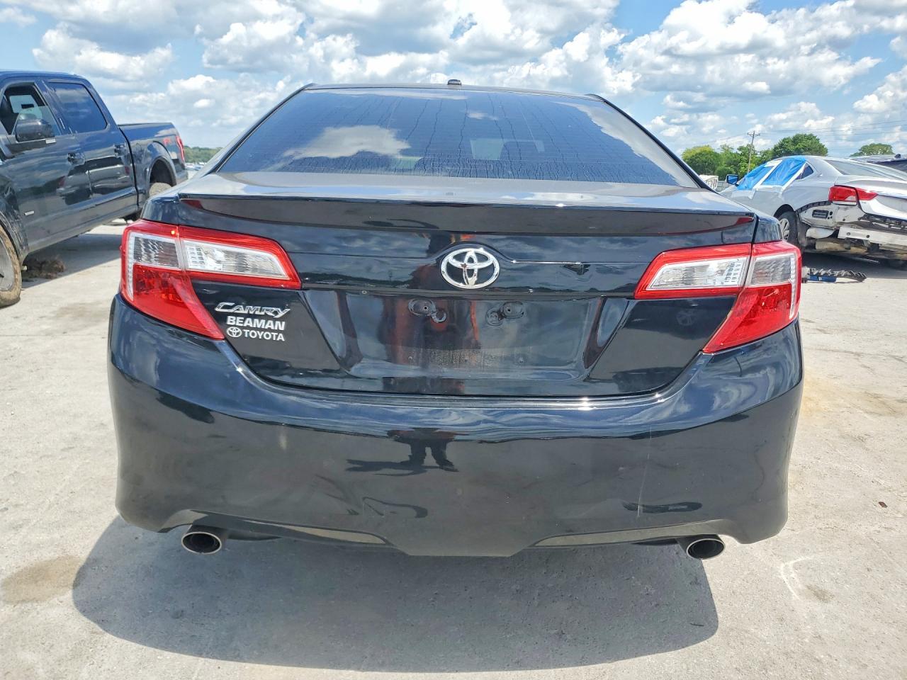 2014 Toyota Camry Se V6 Black vin: 4T1BK1FKXEU538959