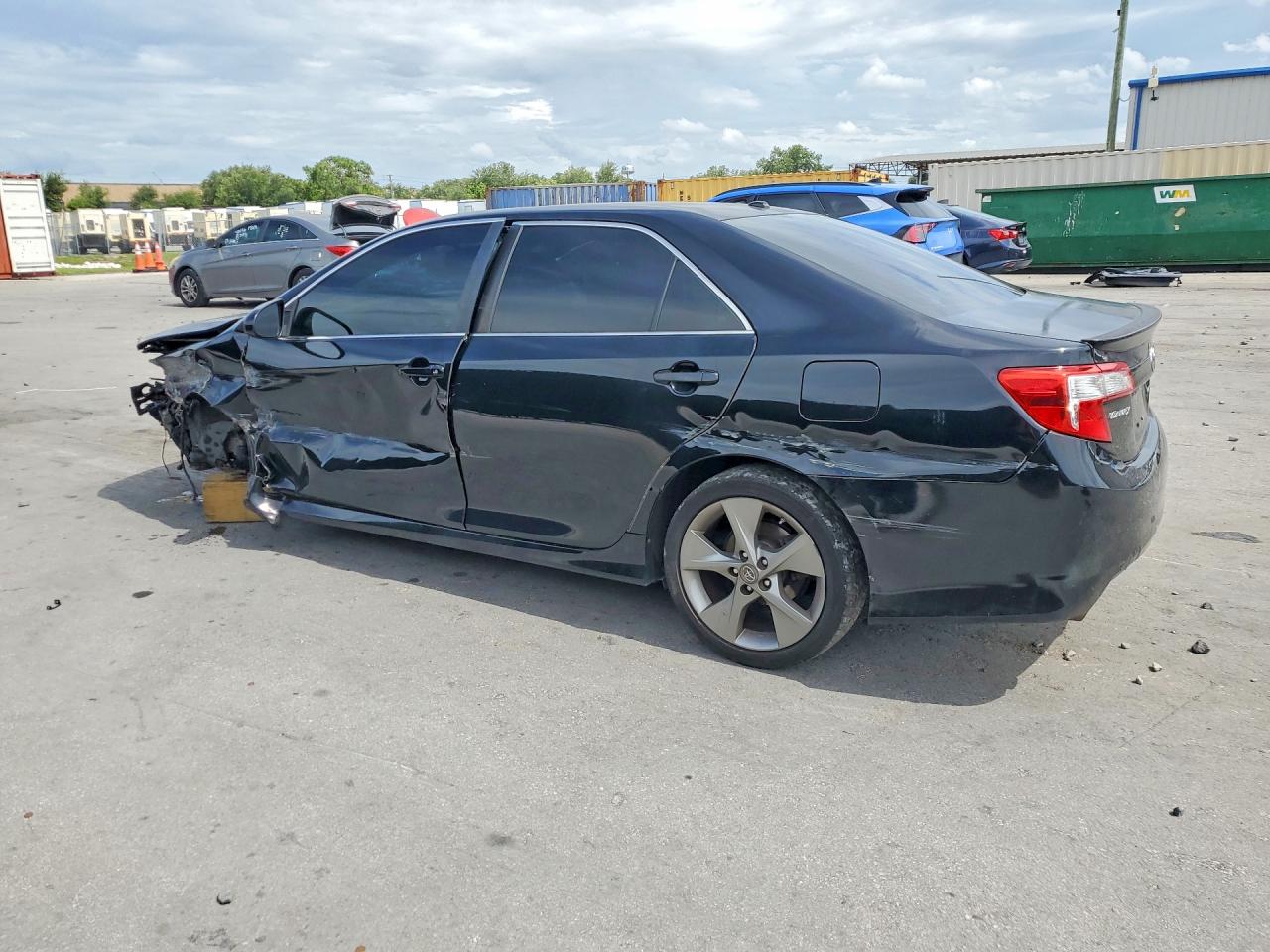 2014 Toyota Camry Se V6 Black vin: 4T1BK1FKXEU539741
