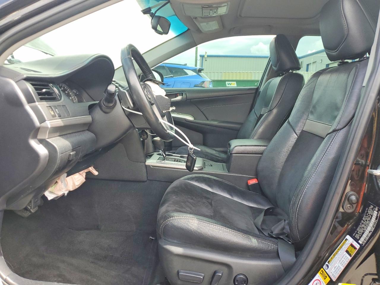 2014 Toyota Camry Se V6 Black vin: 4T1BK1FKXEU539741