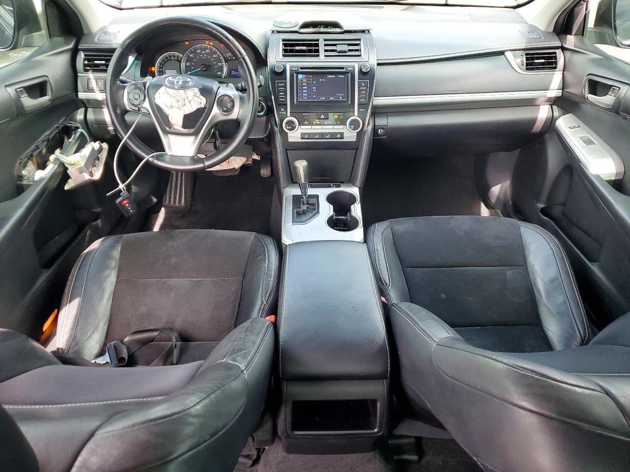 2014 Toyota Camry Se V6 Black vin: 4T1BK1FKXEU539741