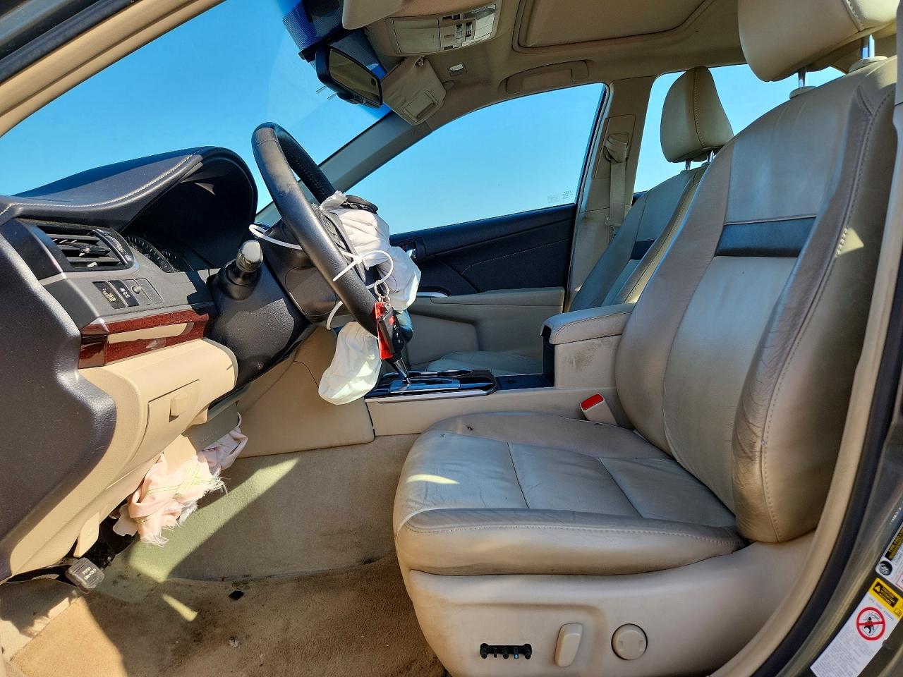 2014 Toyota Camry Xle V6 Gray vin: 4T1BK1FKXEU540145