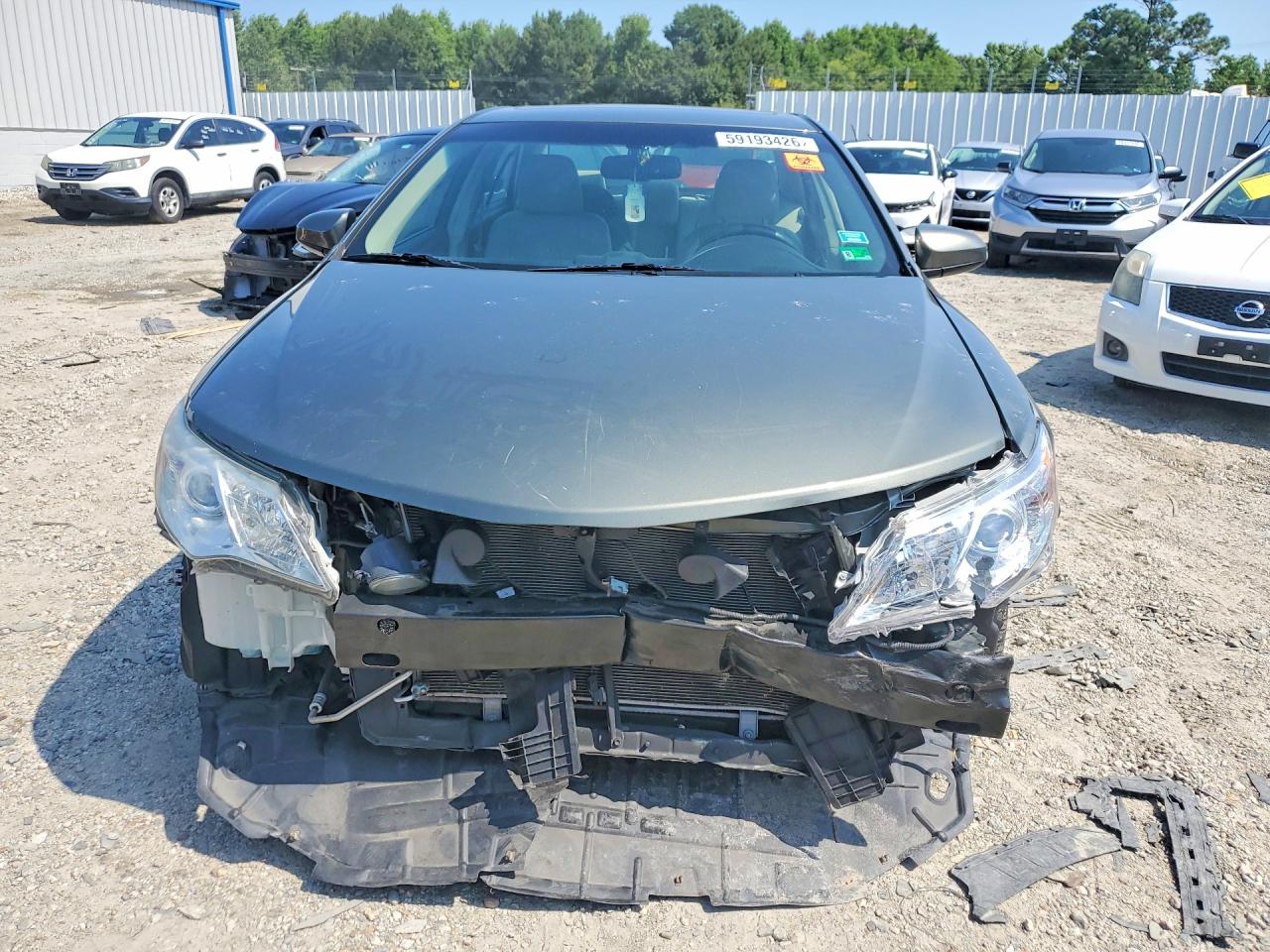 2014 Toyota Camry Xle V6 Green vin: 4T1BK1FKXEU542798