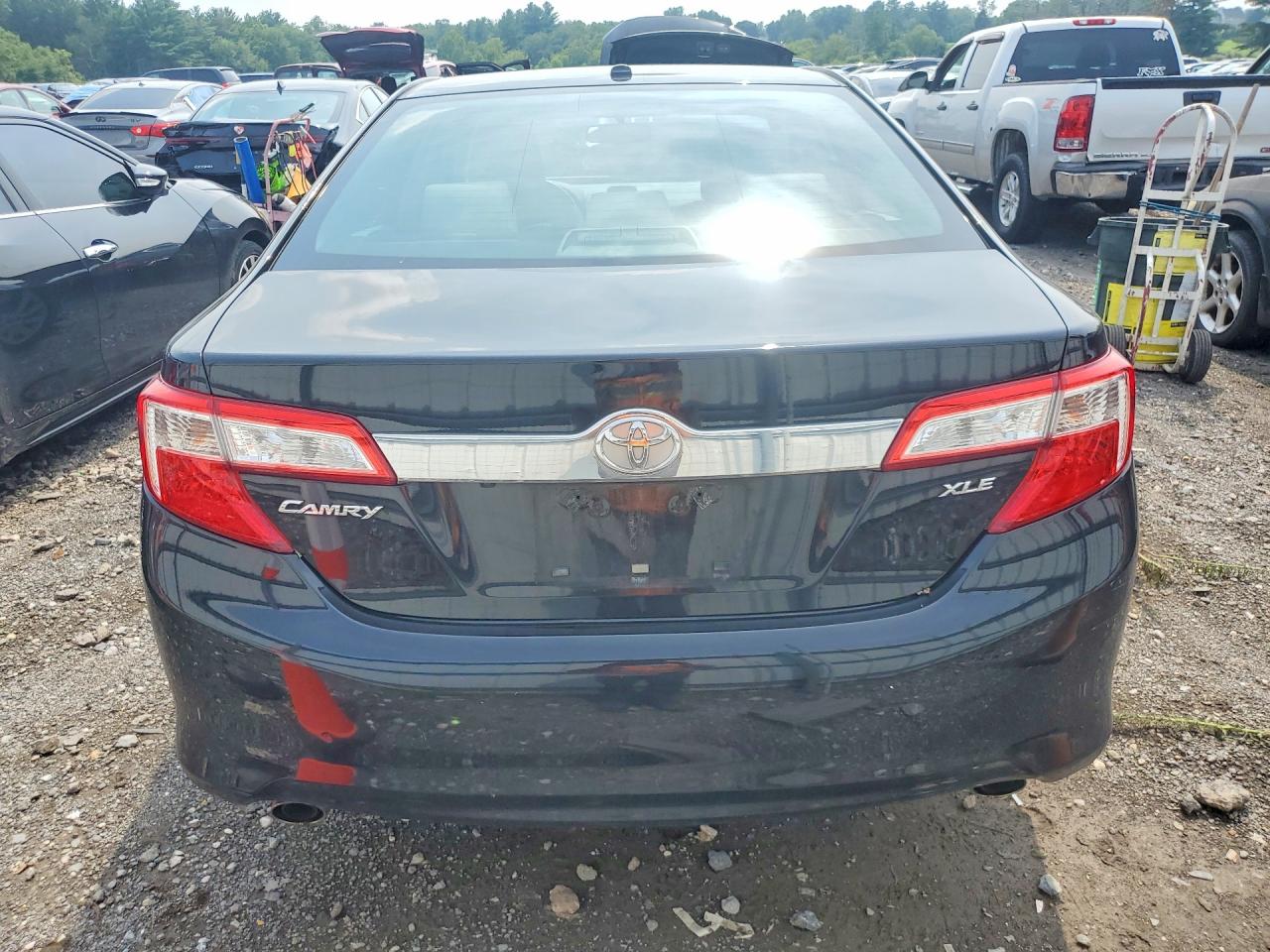 2014 Toyota Camry Xle V6 Black vin: 4T1BK1FKXEU542834