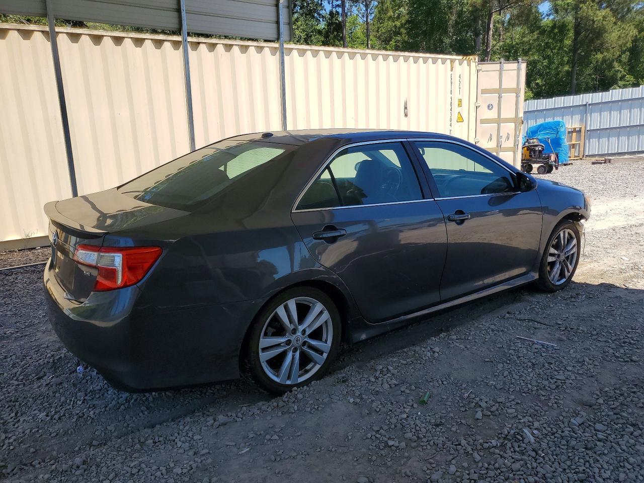 2014 Toyota Camry Se V6 Charcoal vin: 4T1BK1FKXEU544583