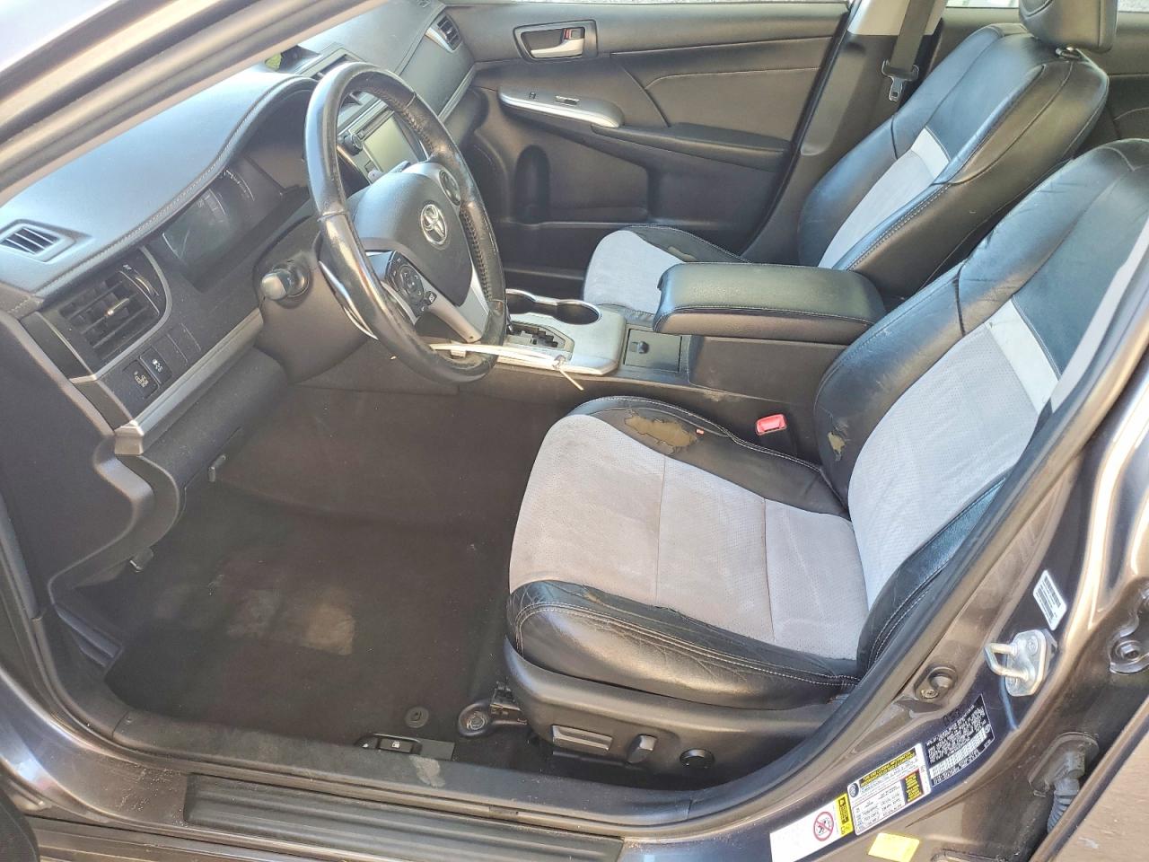 2014 Toyota Camry Se V6 Charcoal vin: 4T1BK1FKXEU544583