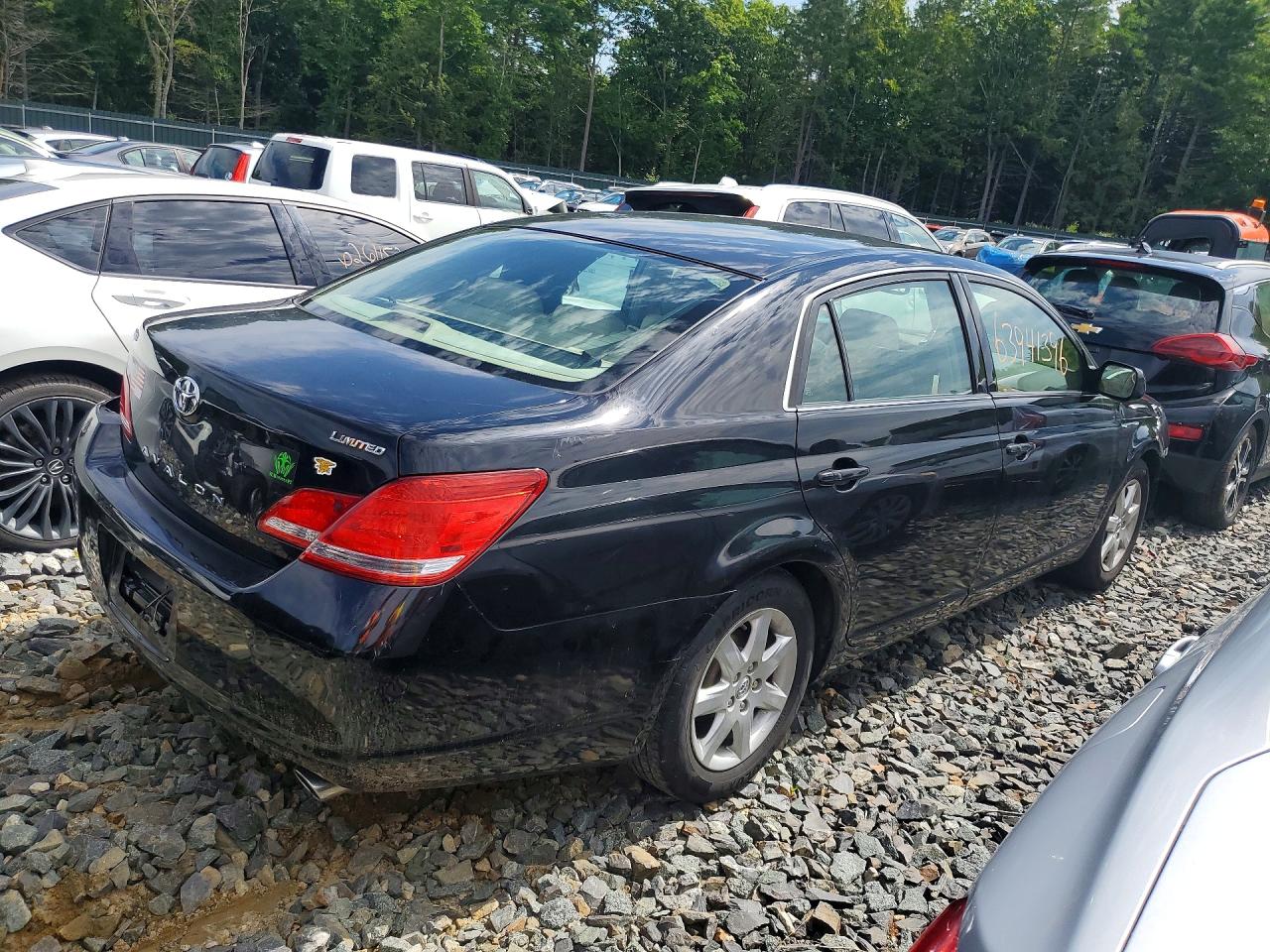 2005 Toyota Avalon Limited Black vin: 4T1BK36B05U013937