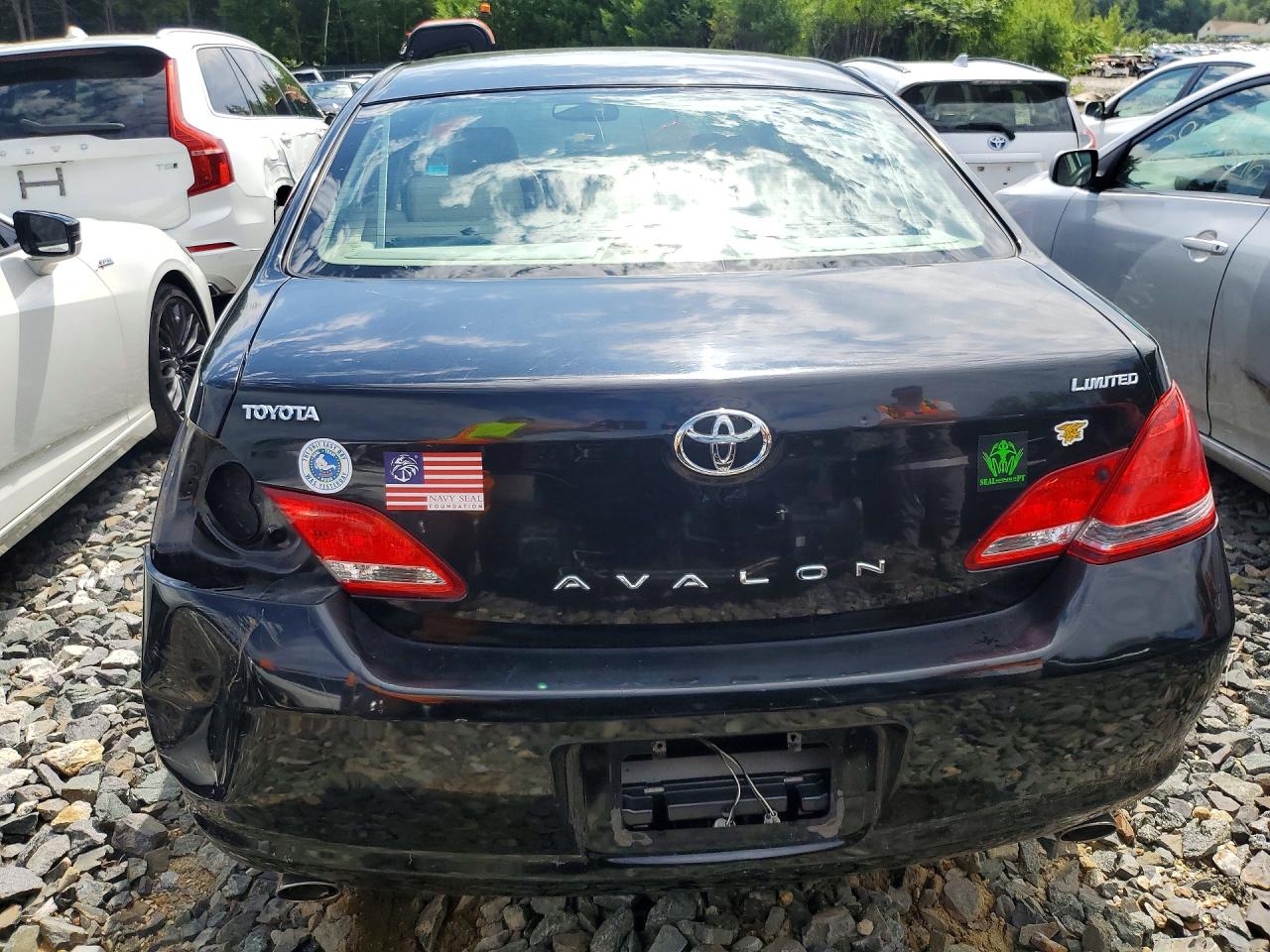 2005 Toyota Avalon Limited Black vin: 4T1BK36B05U013937