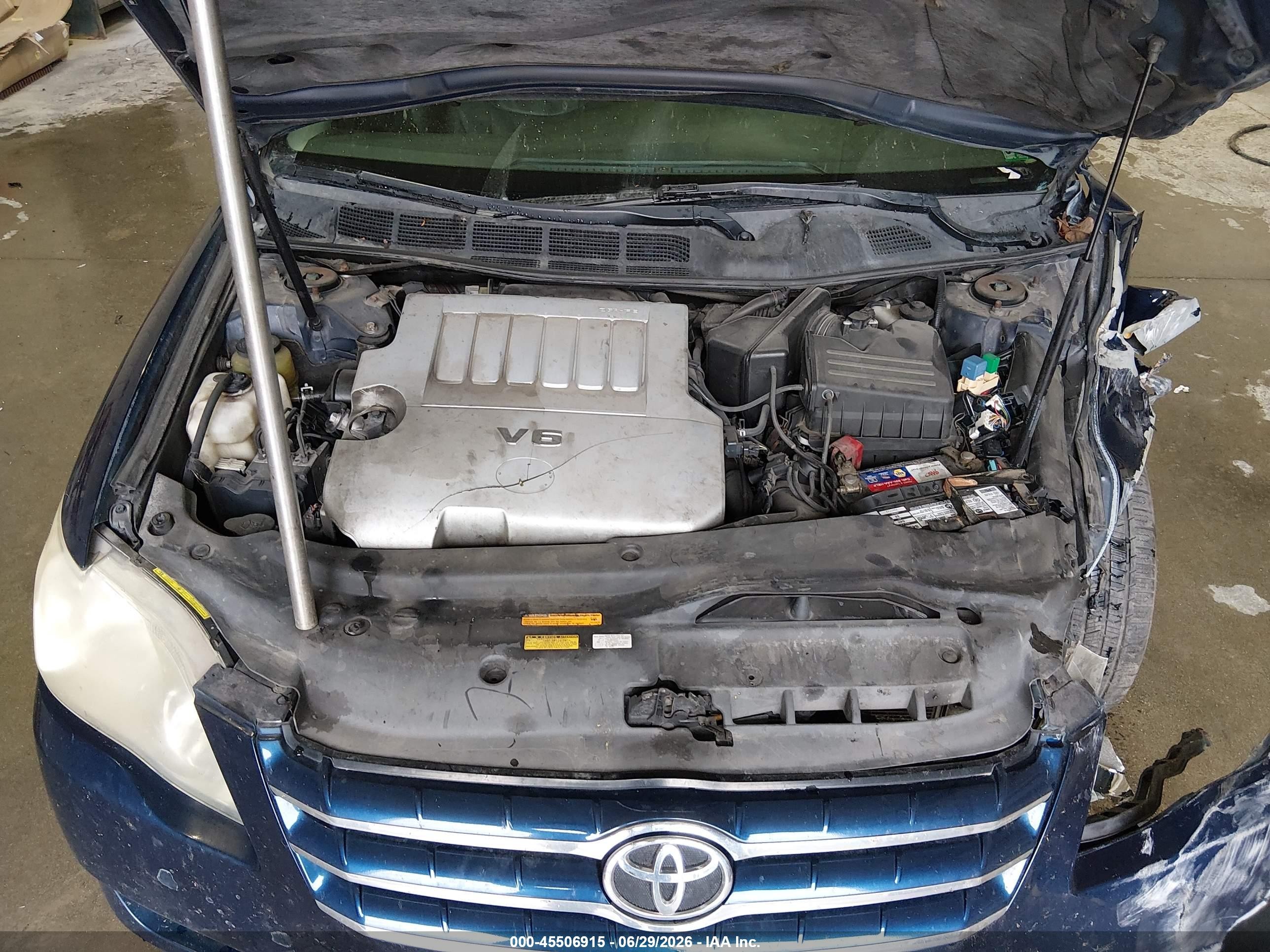 2005 Toyota Avalon Limited Blue vin: 4T1BK36B05U042029