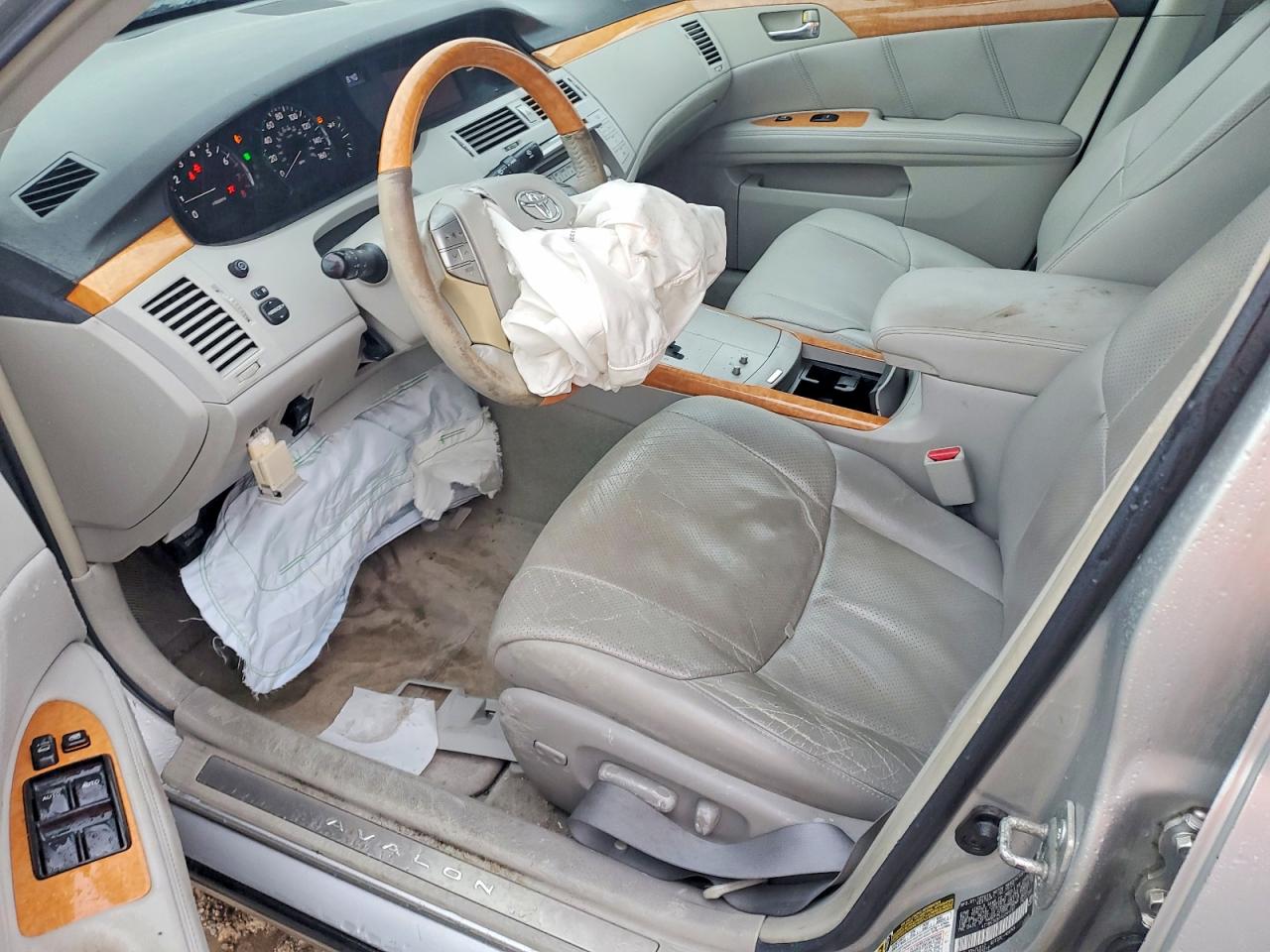 2005 Toyota Avalon Limited Silver vin: 4T1BK36B05U044587