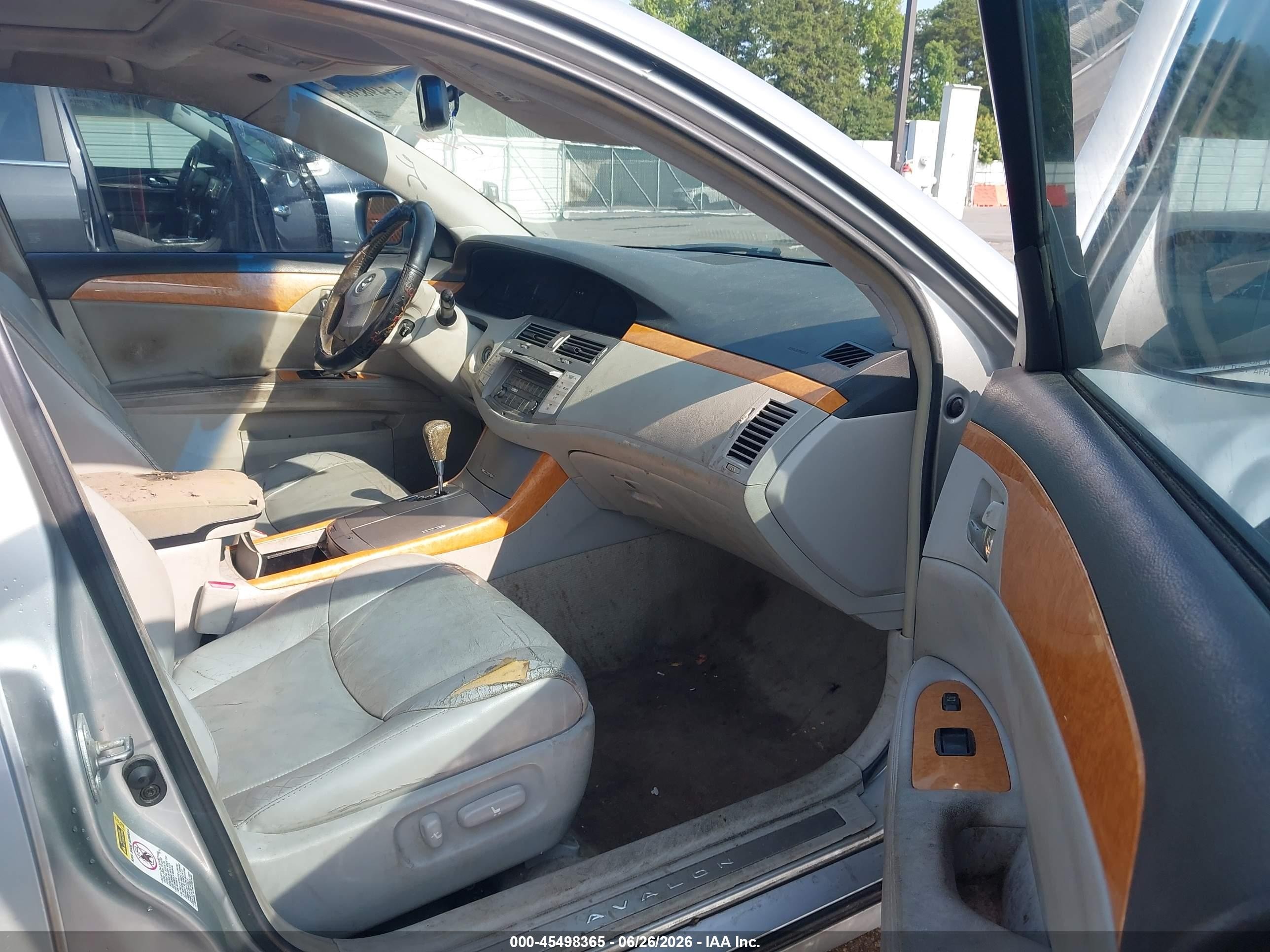 2005 Toyota Avalon Xls Silver vin: 4T1BK36B05U054441