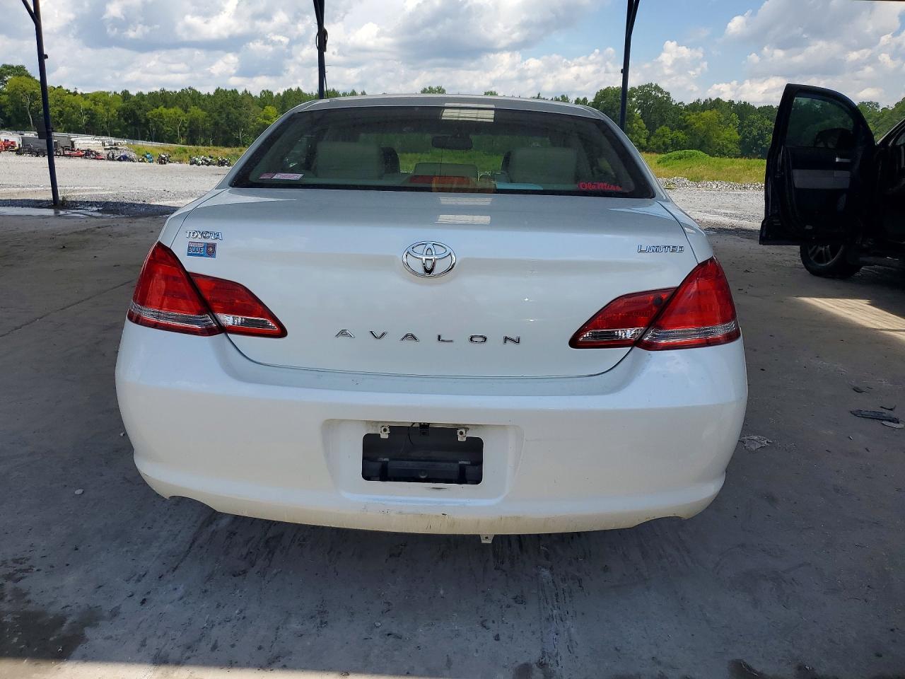 2006 Toyota Avalon Limited White vin: 4T1BK36B06U067448