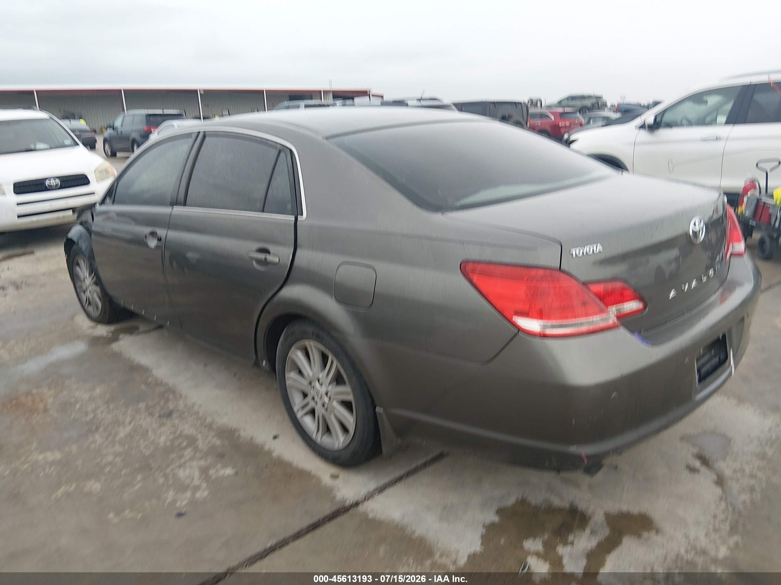 2006 Toyota Avalon Limited Серый vin: 4T1BK36B06U069975