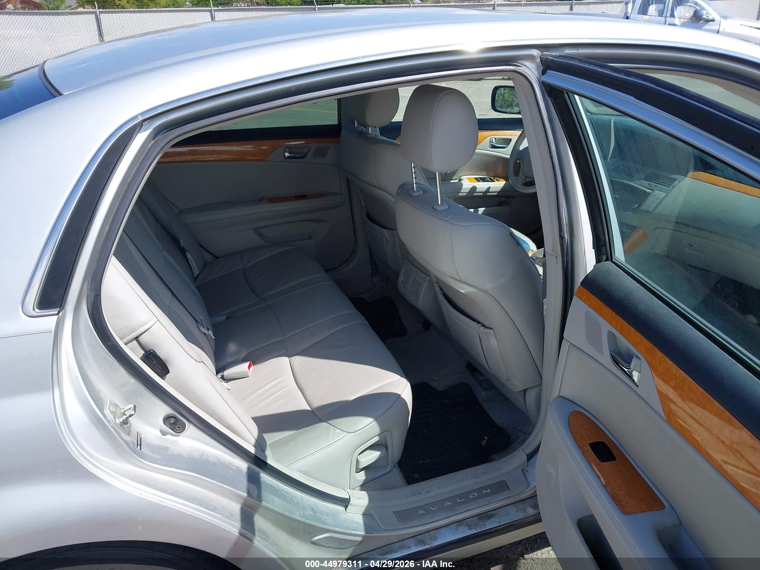 2006 Toyota Avalon Xls Серебряный vin: 4T1BK36B06U072763