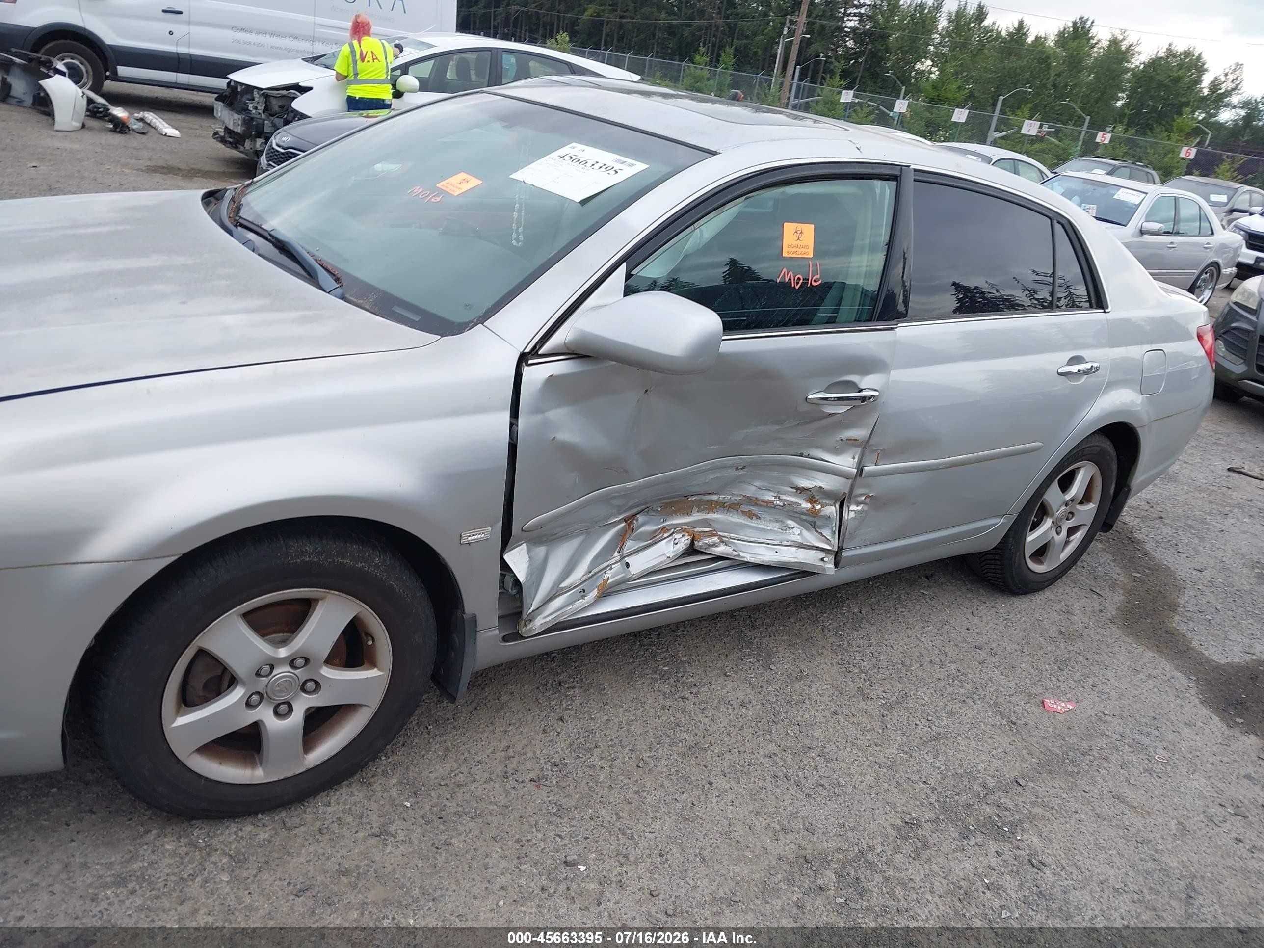2006 Toyota Avalon Limited Silver vin: 4T1BK36B06U080104