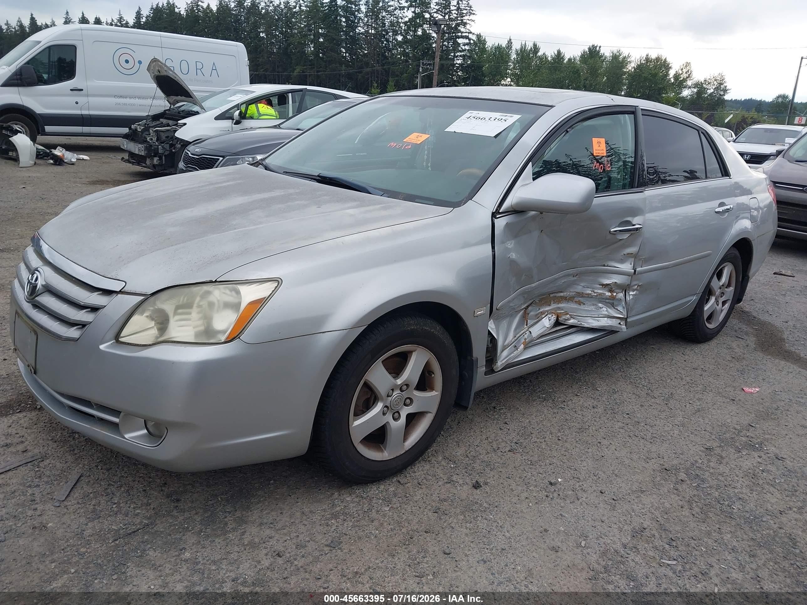 2006 Toyota Avalon Limited Silver vin: 4T1BK36B06U080104