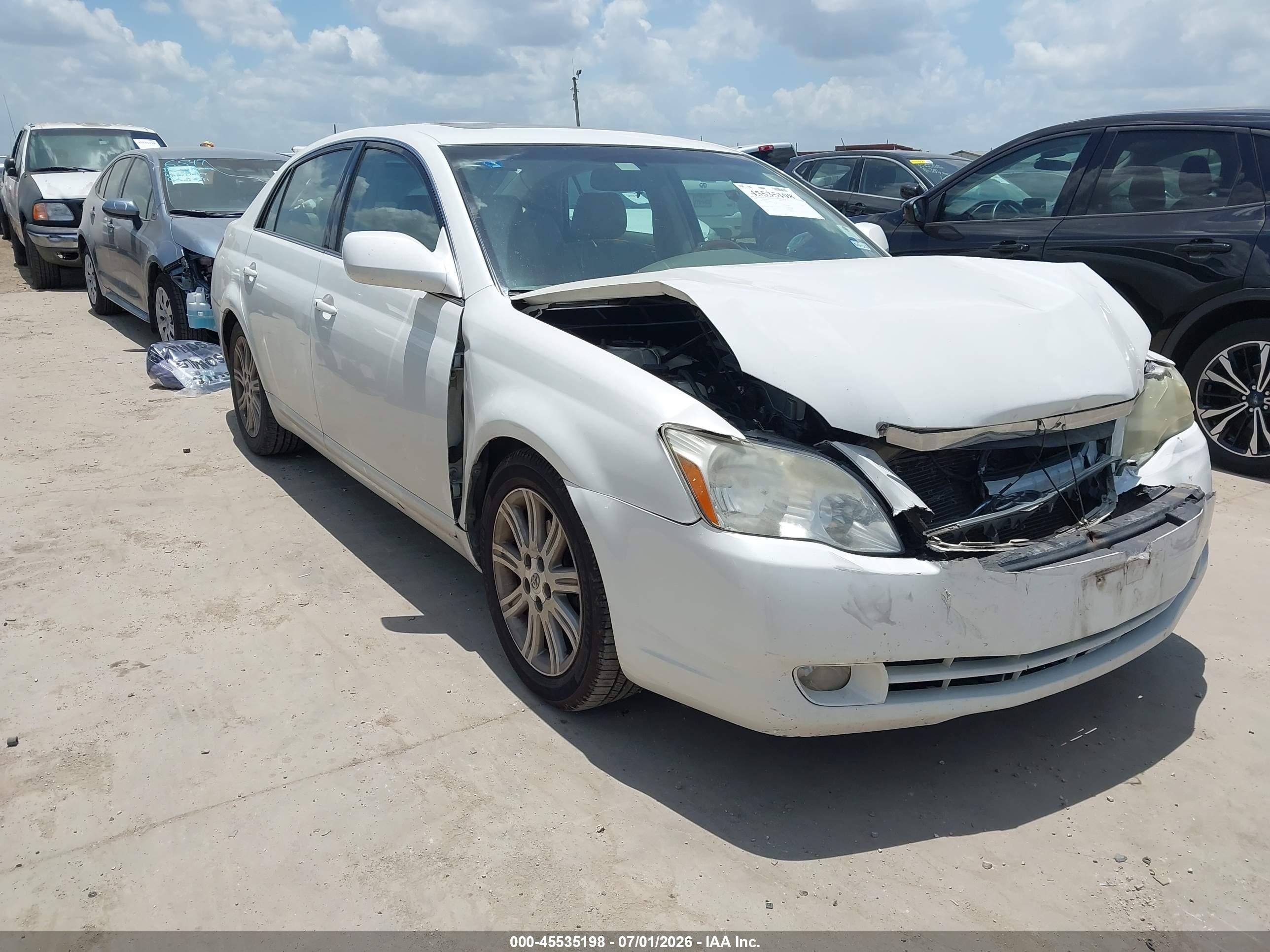 2006 Toyota Avalon Limited White vin: 4T1BK36B06U113392