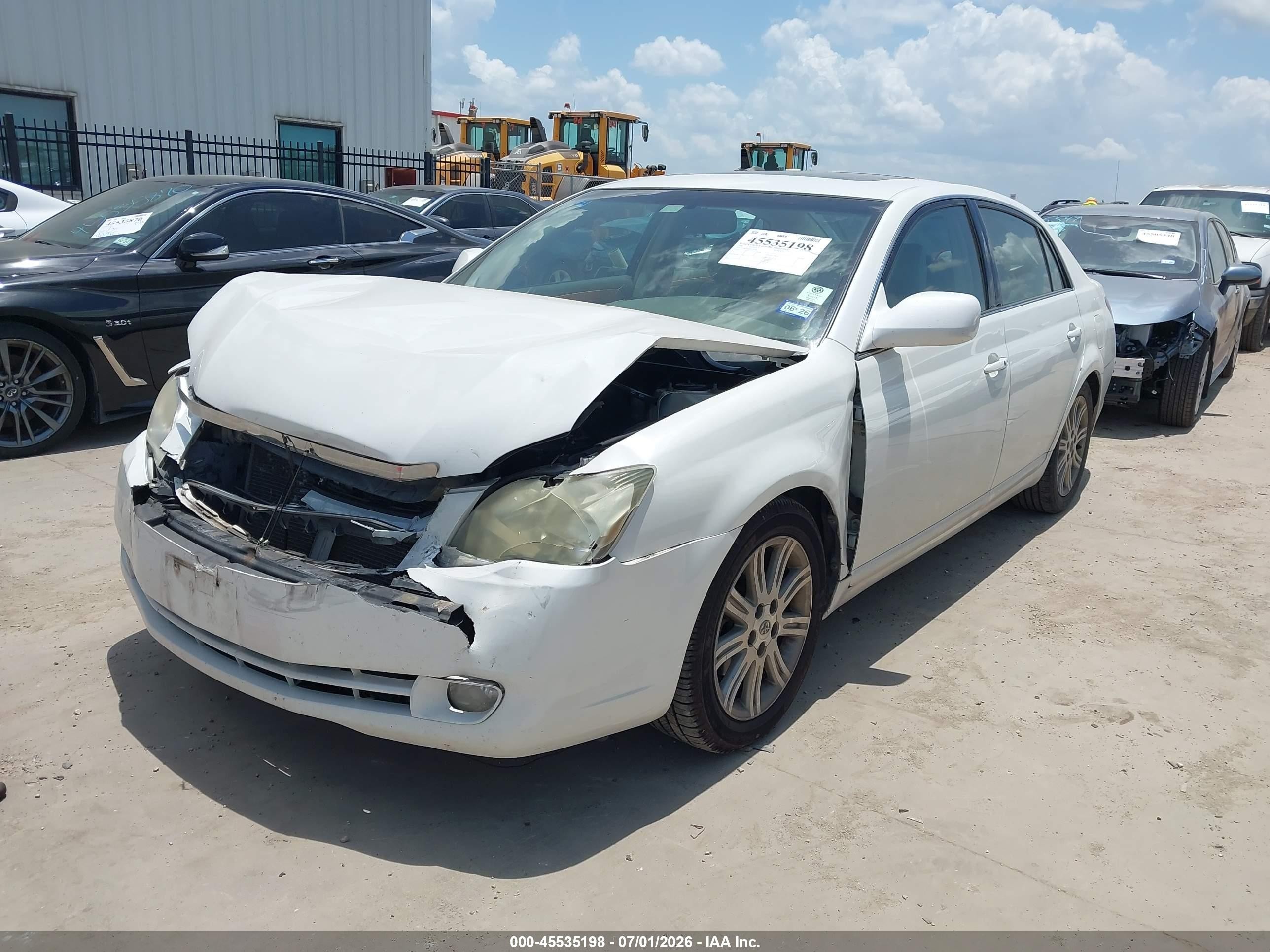2006 Toyota Avalon Limited White vin: 4T1BK36B06U113392