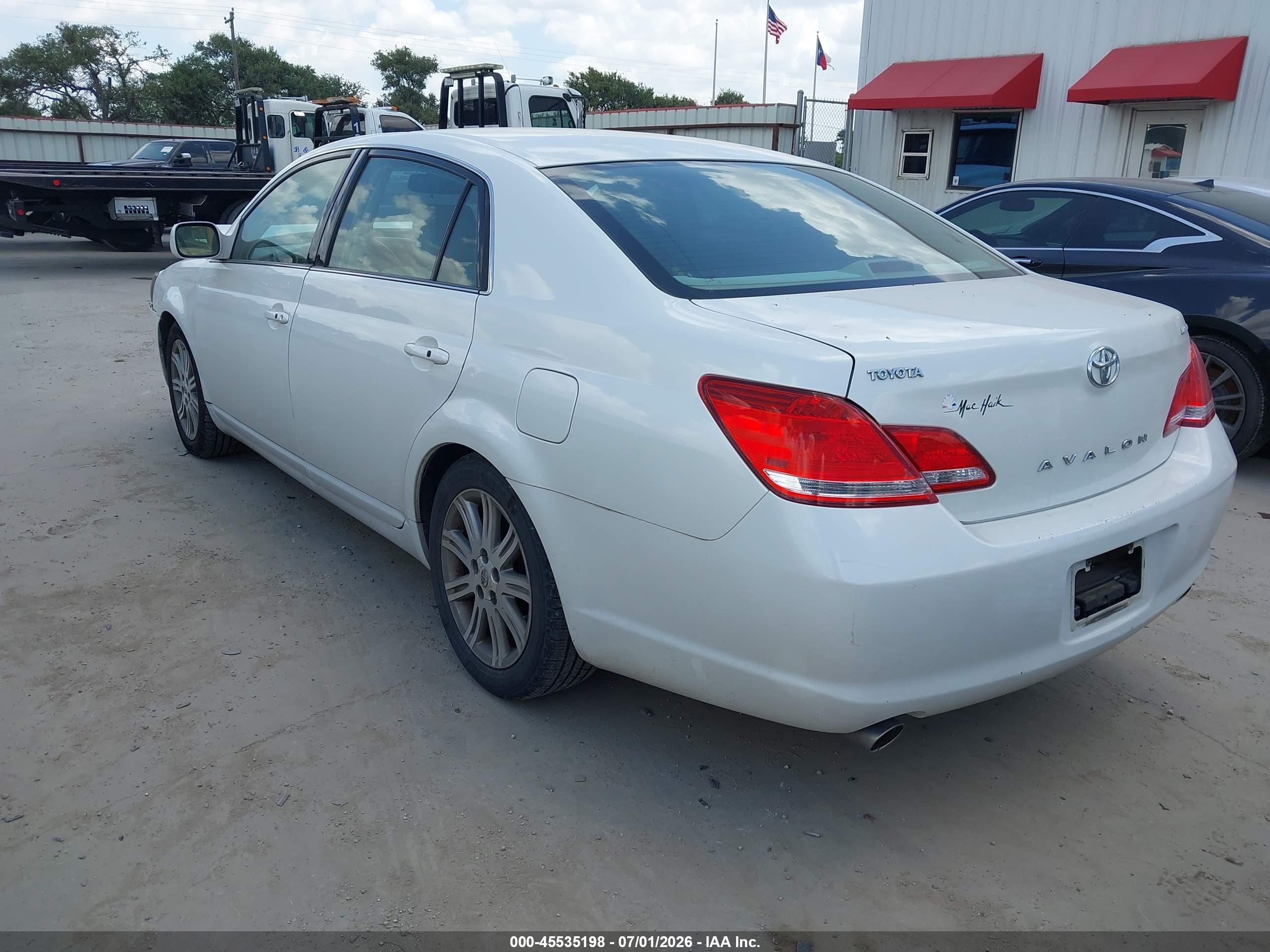 2006 Toyota Avalon Limited White vin: 4T1BK36B06U113392
