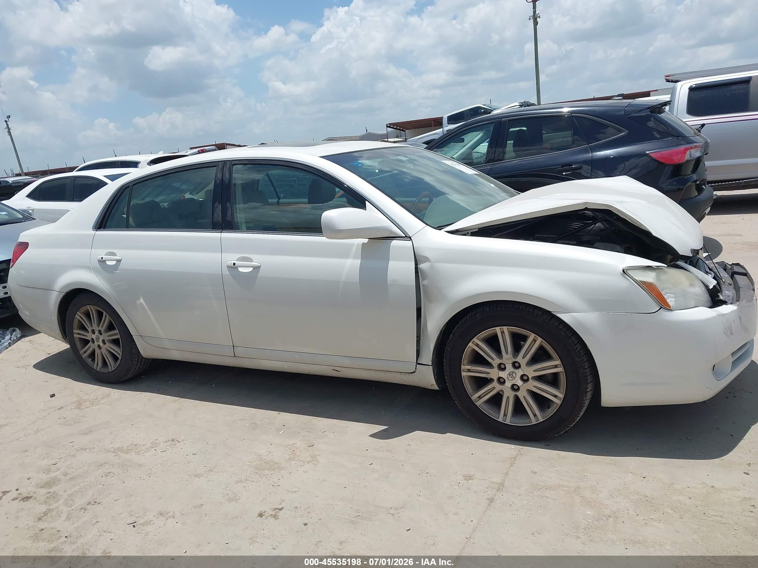 2006 Toyota Avalon Limited White vin: 4T1BK36B06U113392