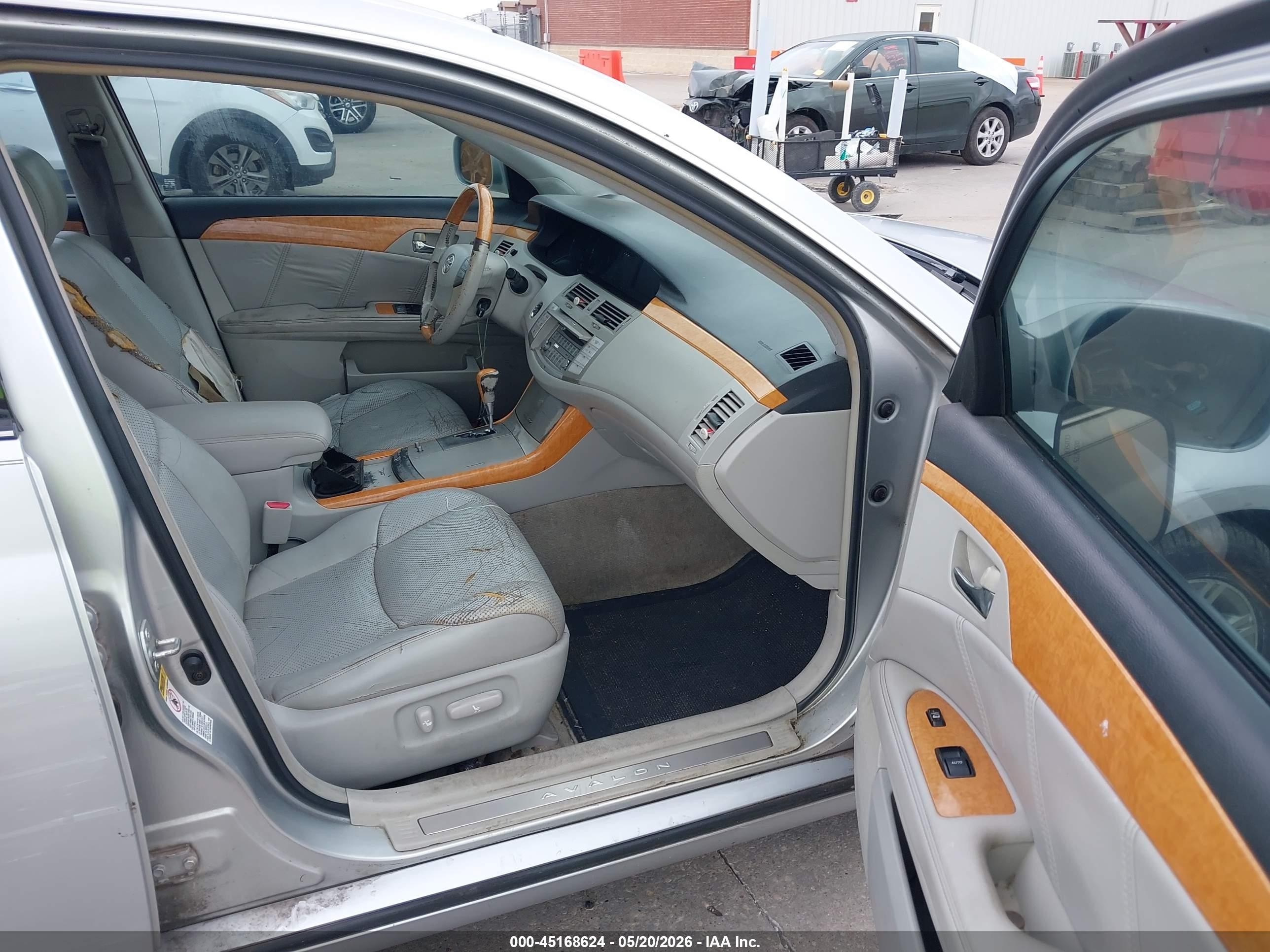 2006 Toyota Avalon Limited Silver vin: 4T1BK36B06U125302