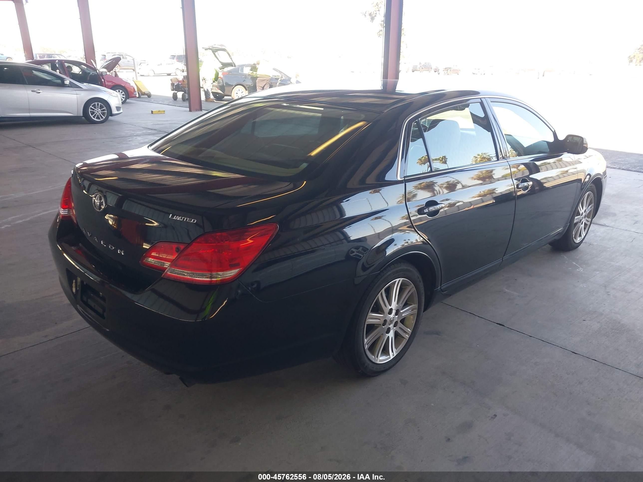 2006 Toyota Avalon Limited Black vin: 4T1BK36B06U142083