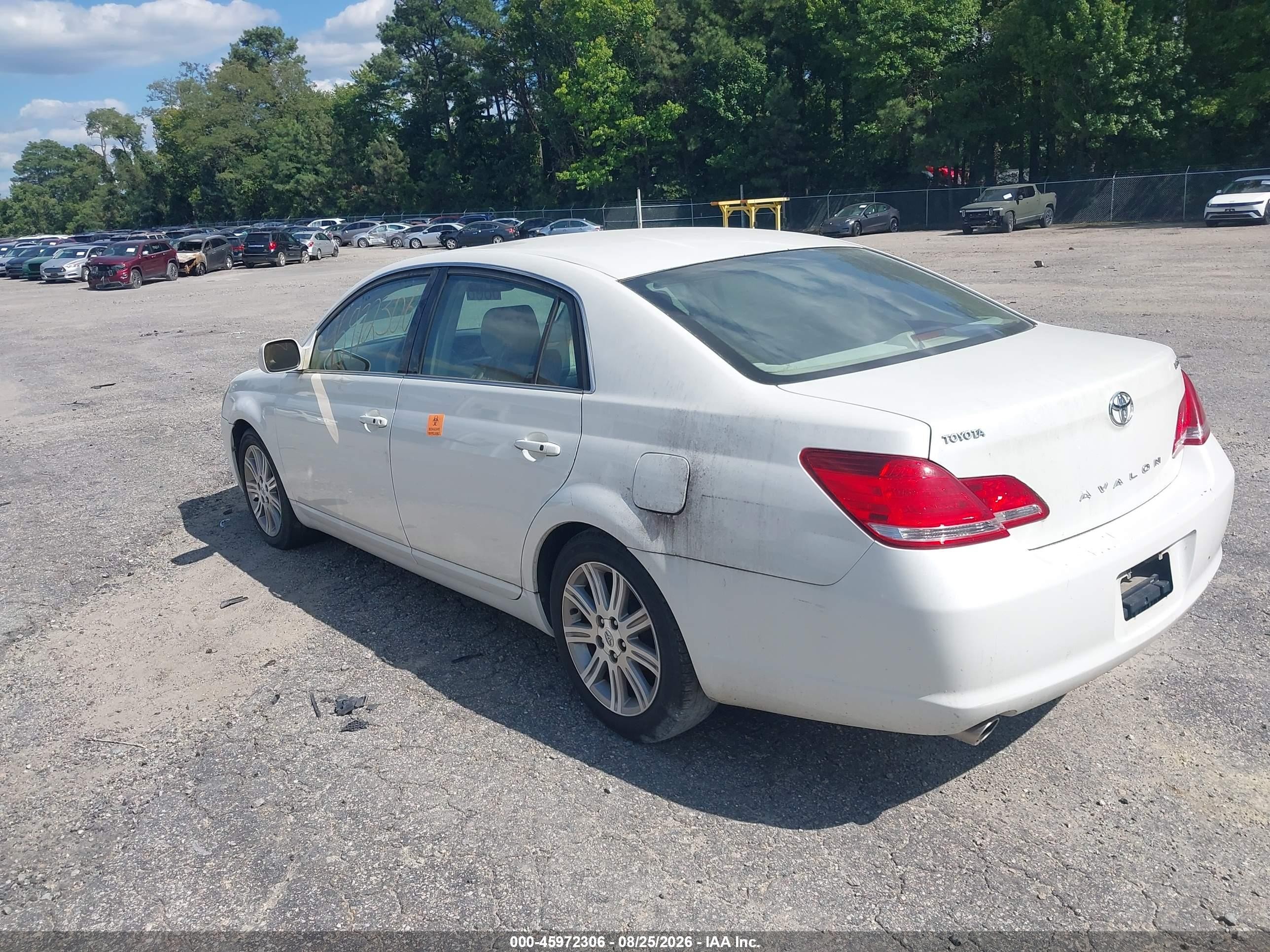 2006 Toyota Avalon Limited White vin: 4T1BK36B06U151852