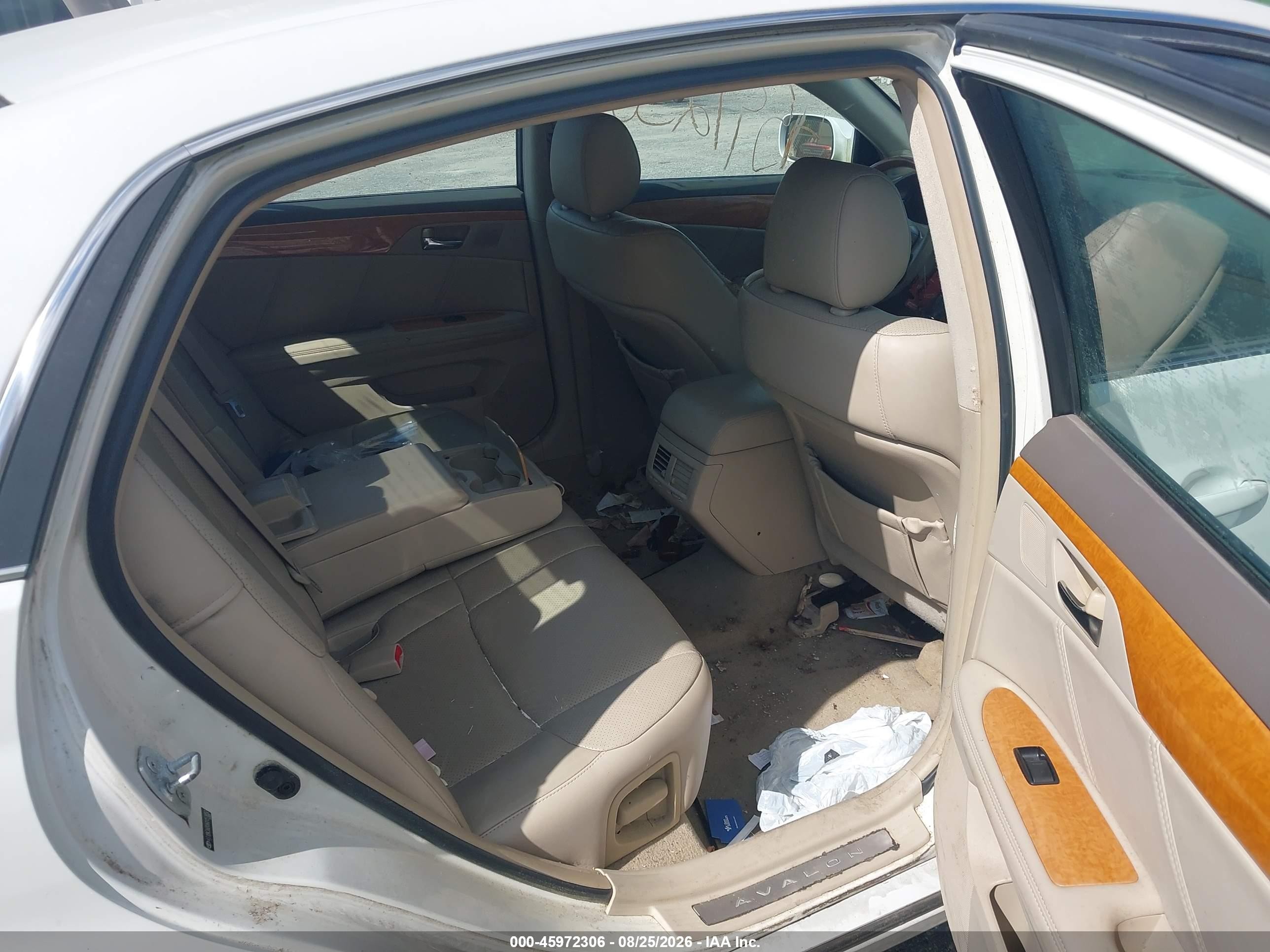 2006 Toyota Avalon Limited White vin: 4T1BK36B06U151852