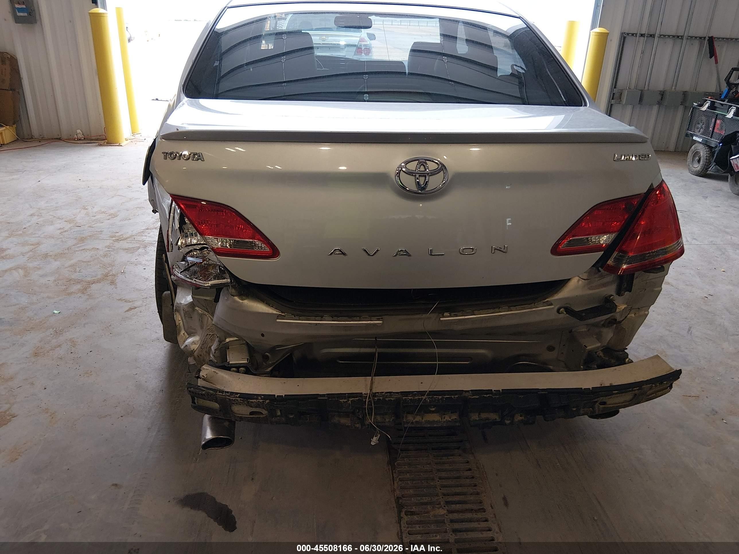 2006 Toyota Avalon Limited Серебряный vin: 4T1BK36B06U157067