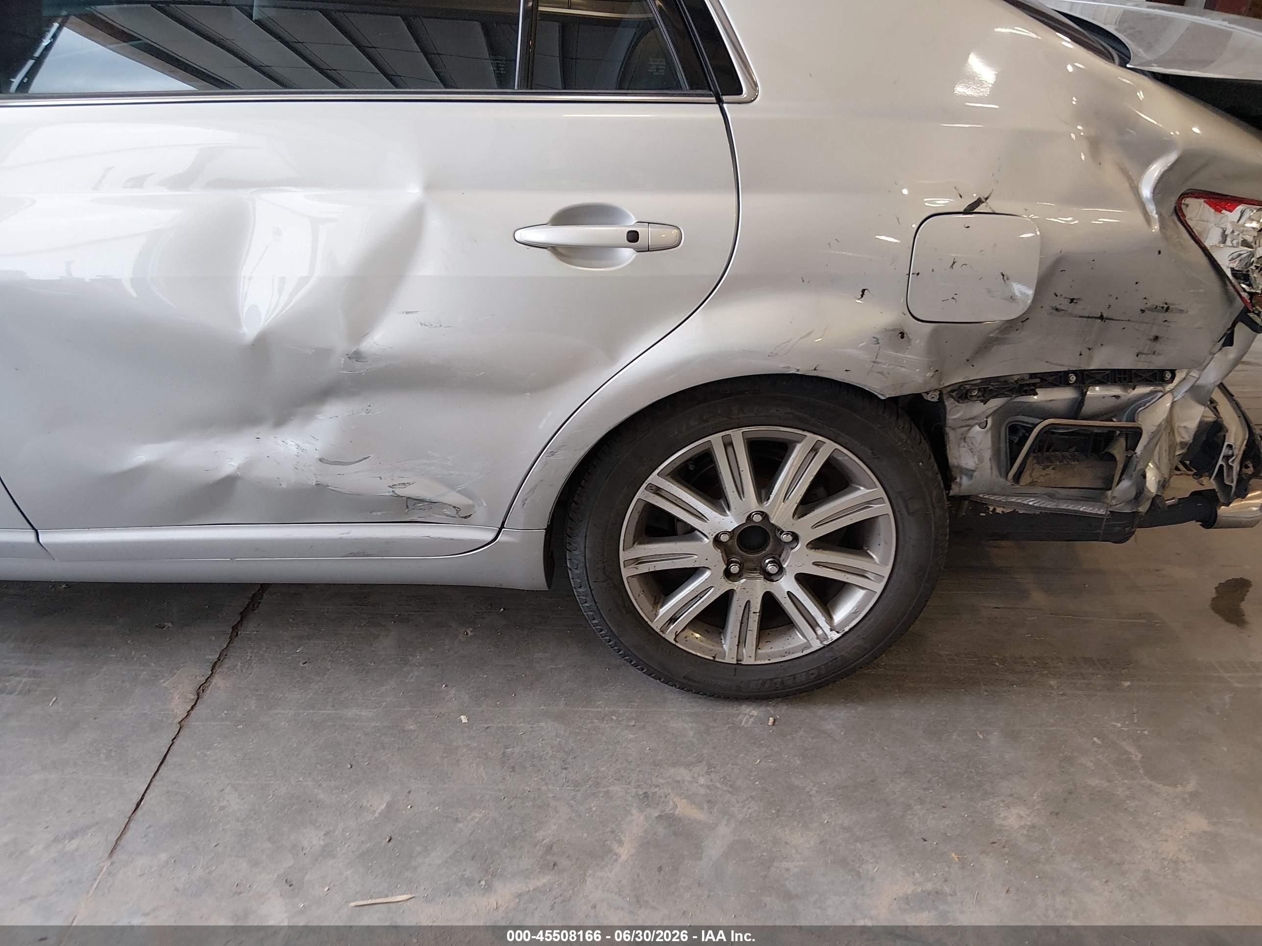 2006 Toyota Avalon Limited Серебряный vin: 4T1BK36B06U157067