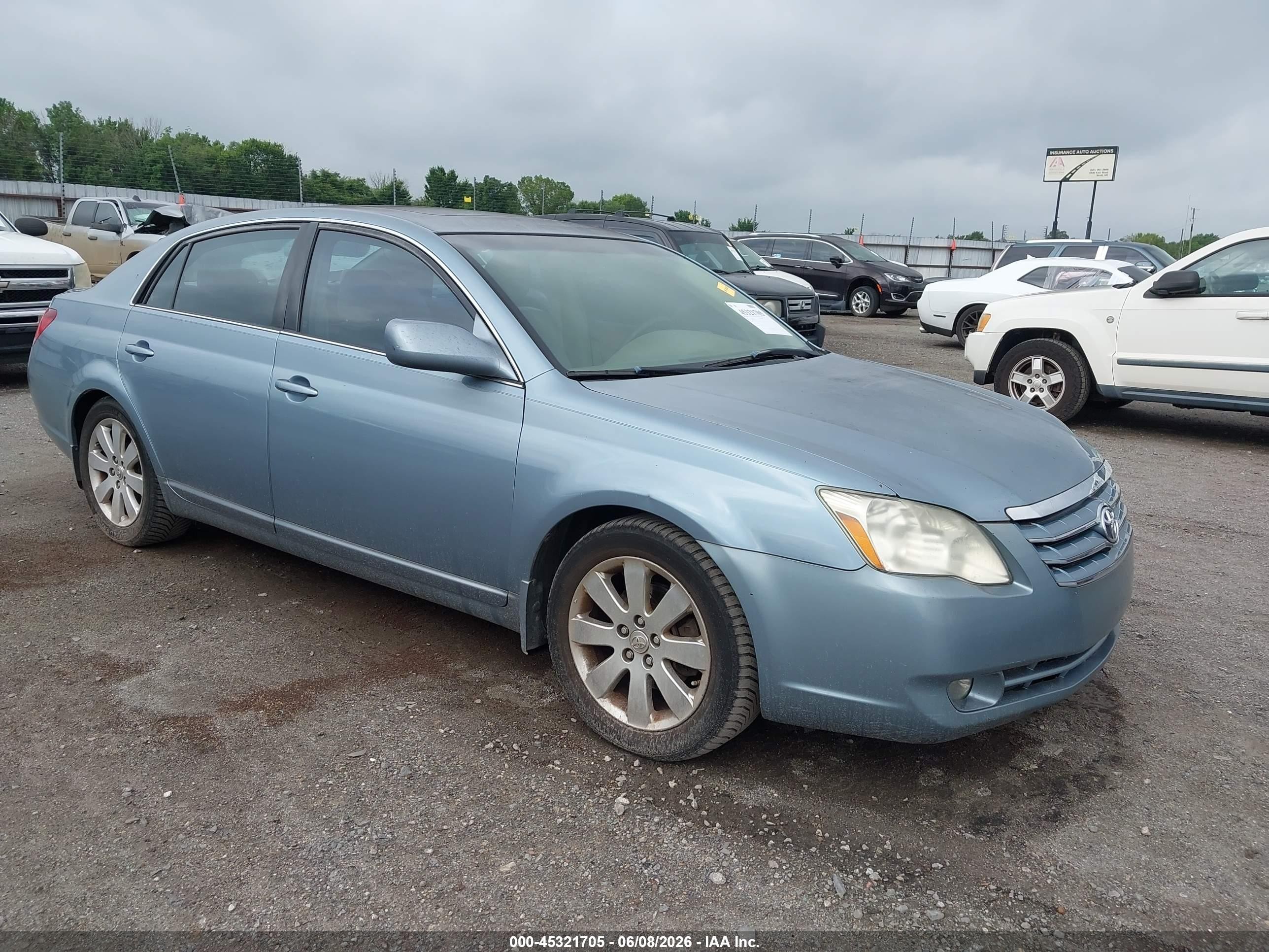 2007 Toyota Avalon Xls Light Blue vin: 4T1BK36B07U174615