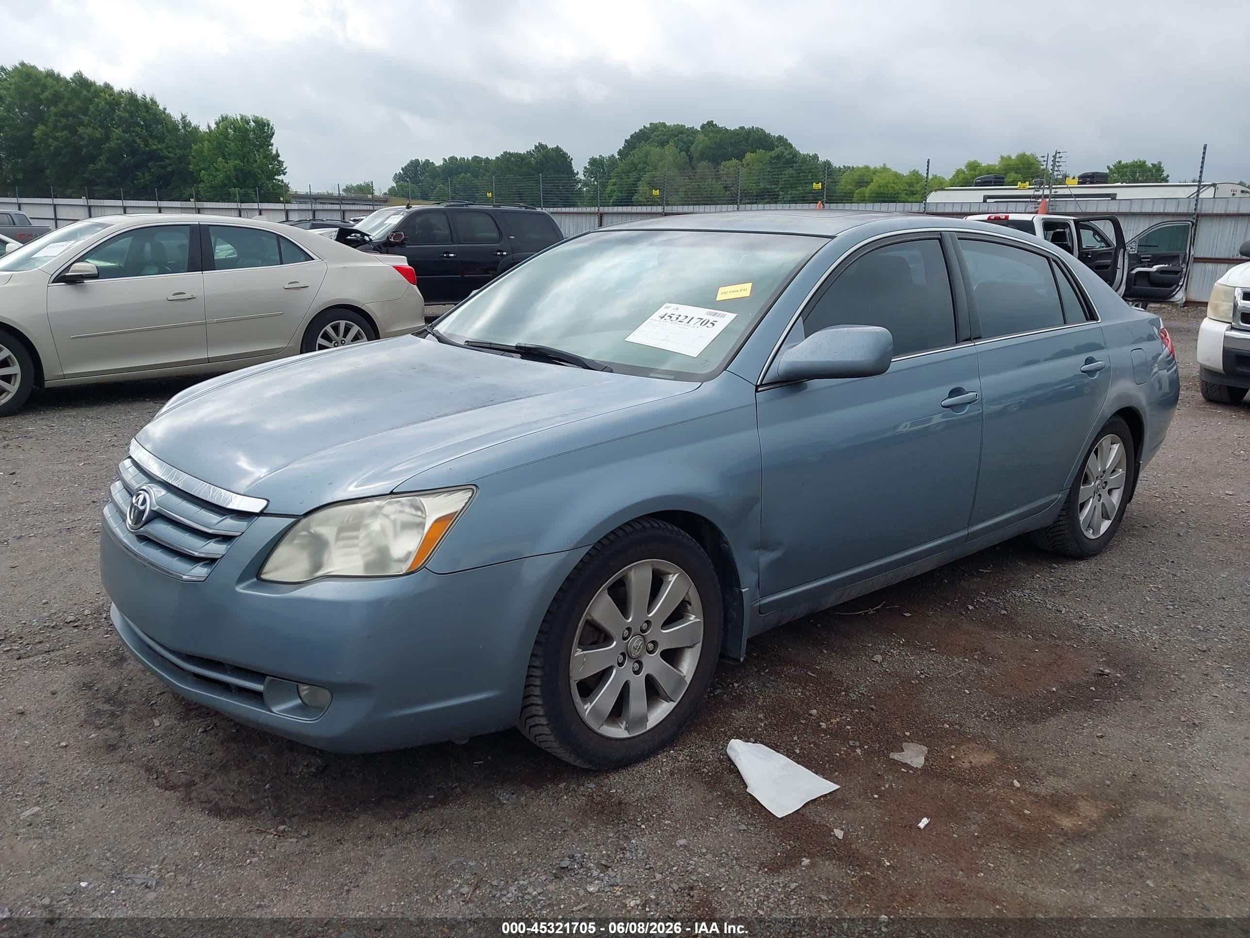2007 Toyota Avalon Xls Light Blue vin: 4T1BK36B07U174615