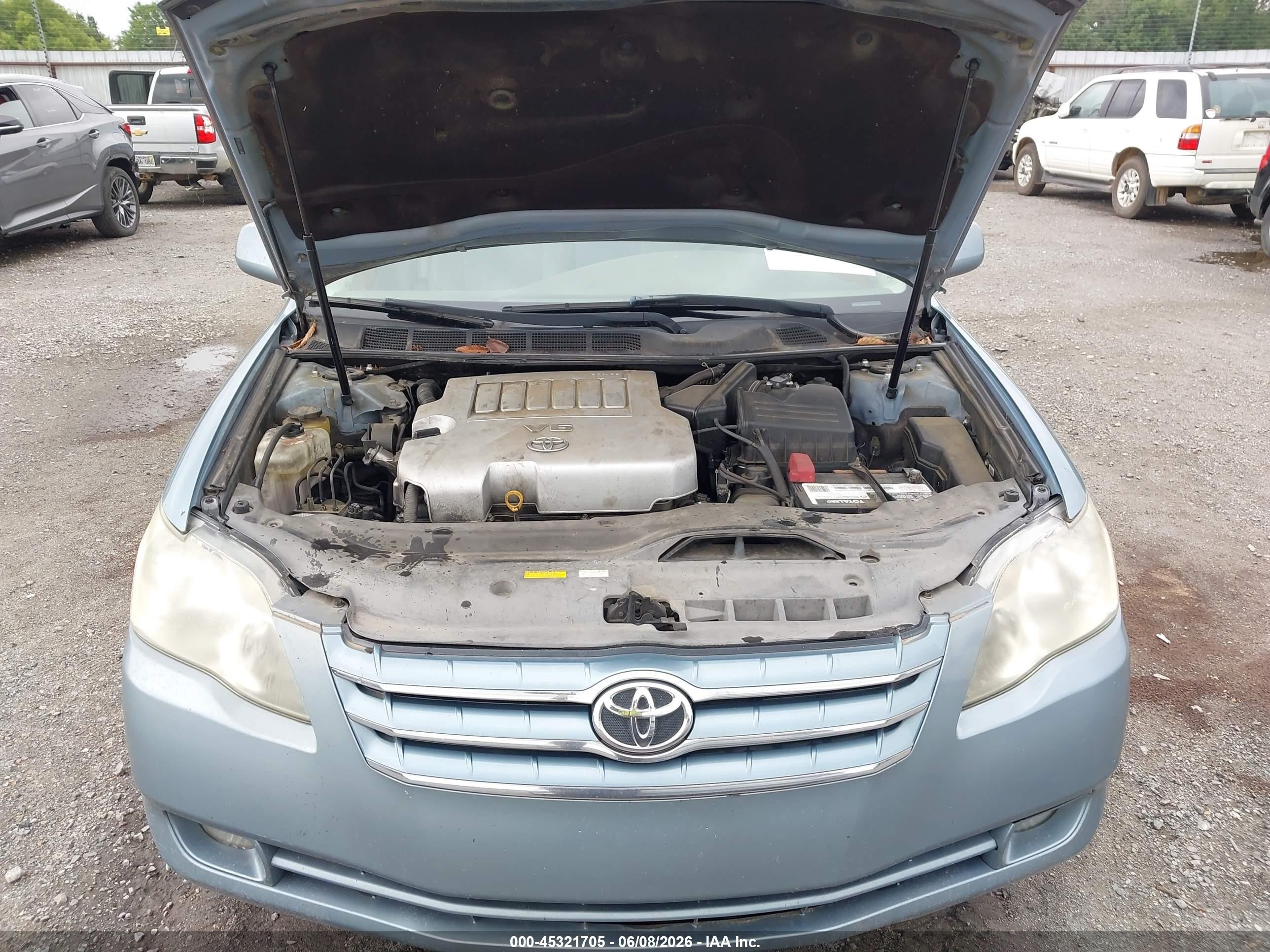 2007 Toyota Avalon Xls Light Blue vin: 4T1BK36B07U174615