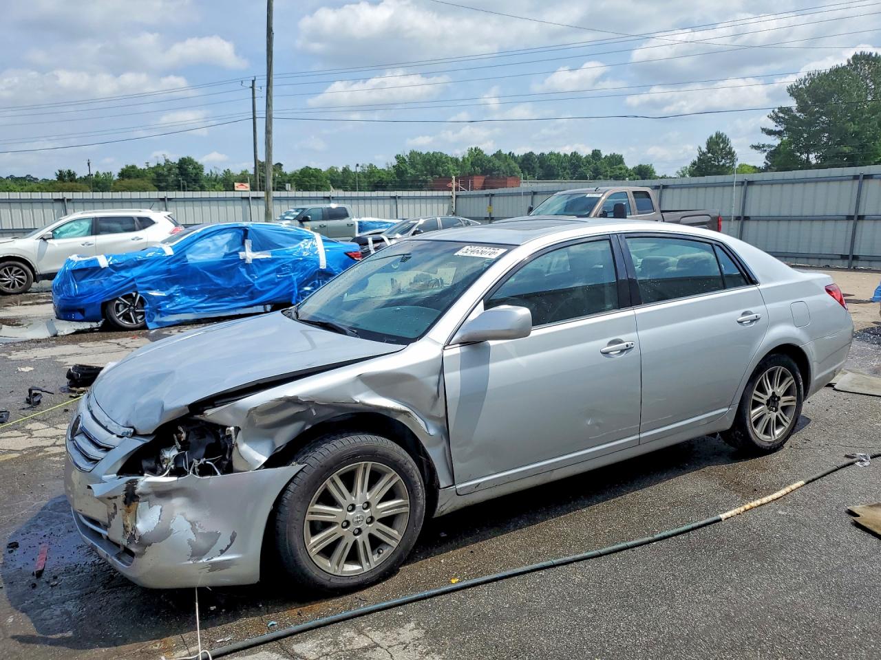 2007 Toyota Avalon Limited Серебряный vin: 4T1BK36B07U176929