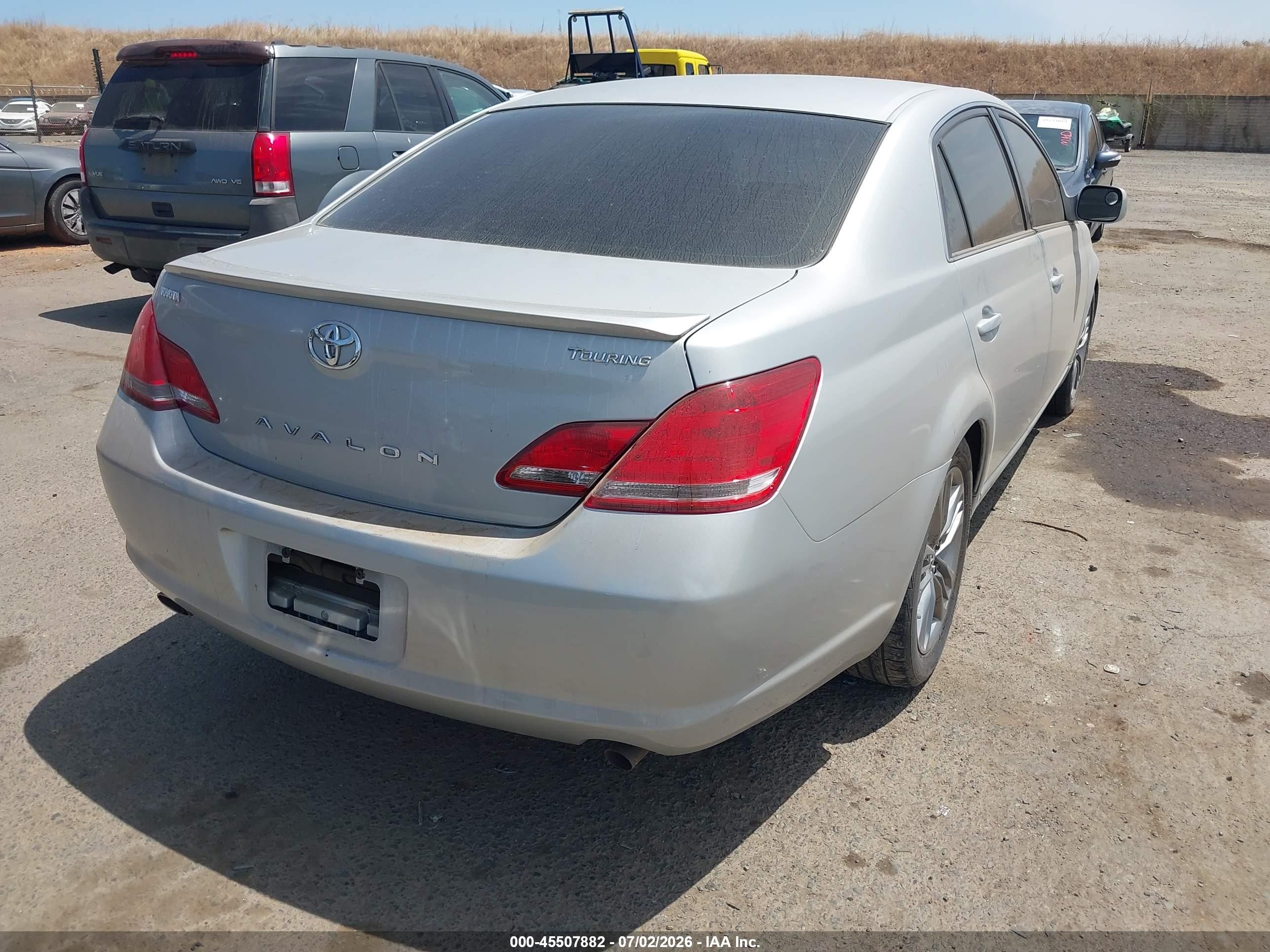 2007 Toyota Avalon Touring Silver vin: 4T1BK36B07U201697