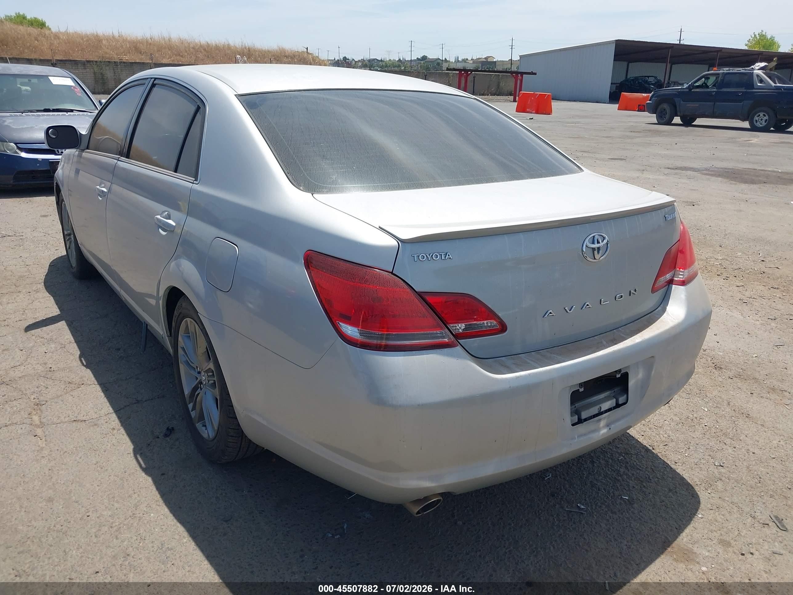2007 Toyota Avalon Touring Silver vin: 4T1BK36B07U201697