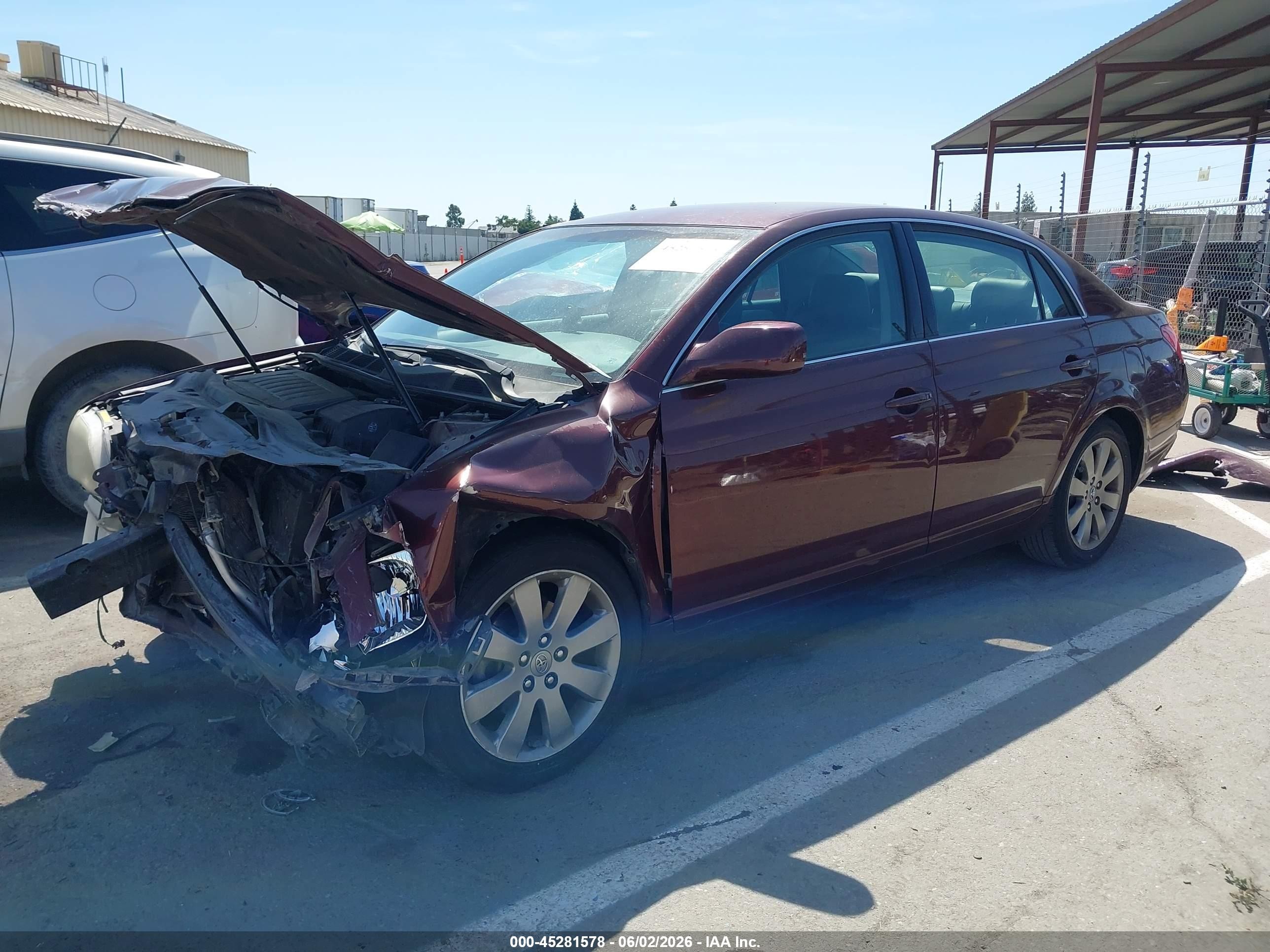 2007 Toyota Avalon Touring Бордовый vin: 4T1BK36B07U207760