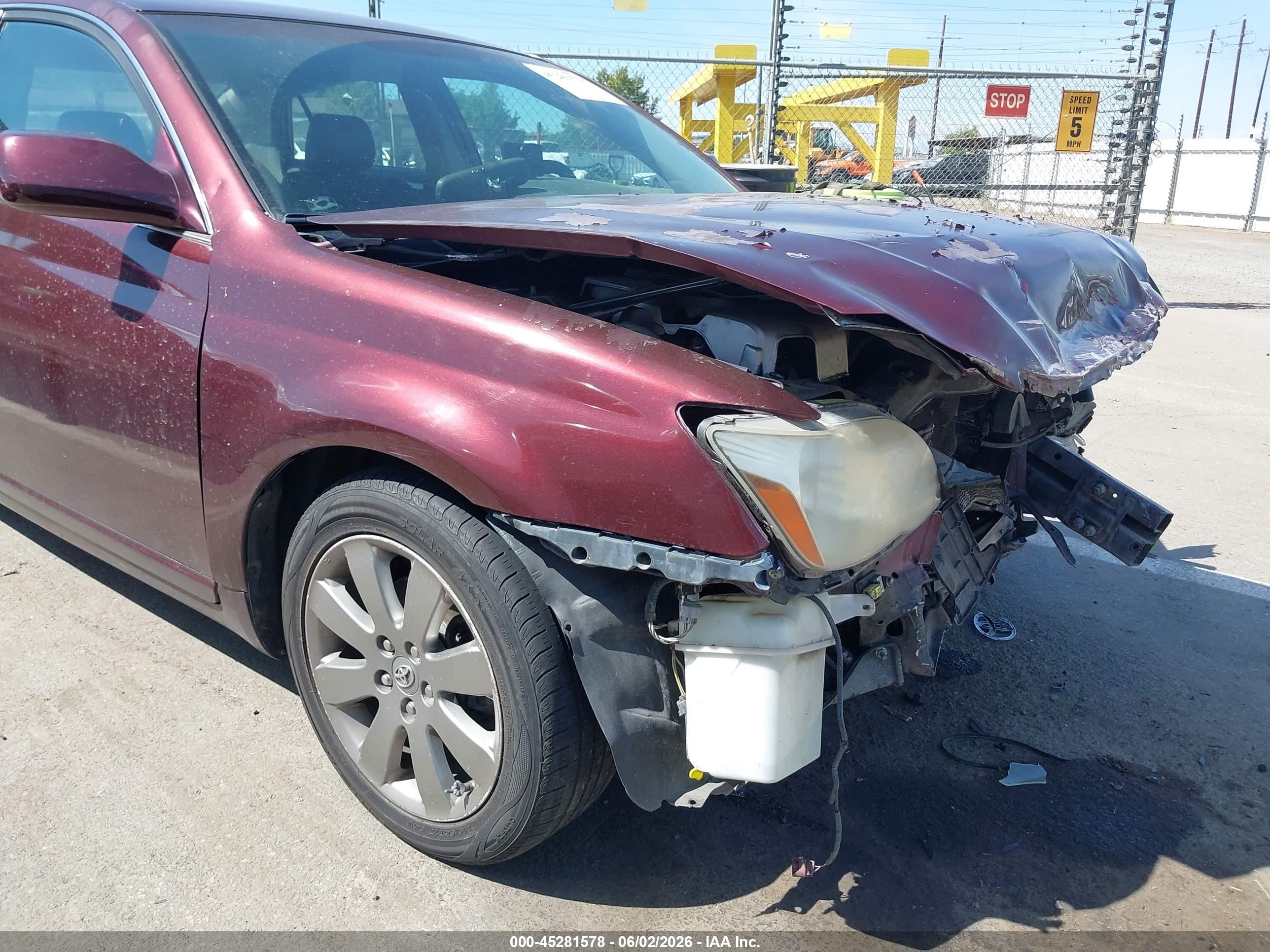 2007 Toyota Avalon Touring Бордовый vin: 4T1BK36B07U207760