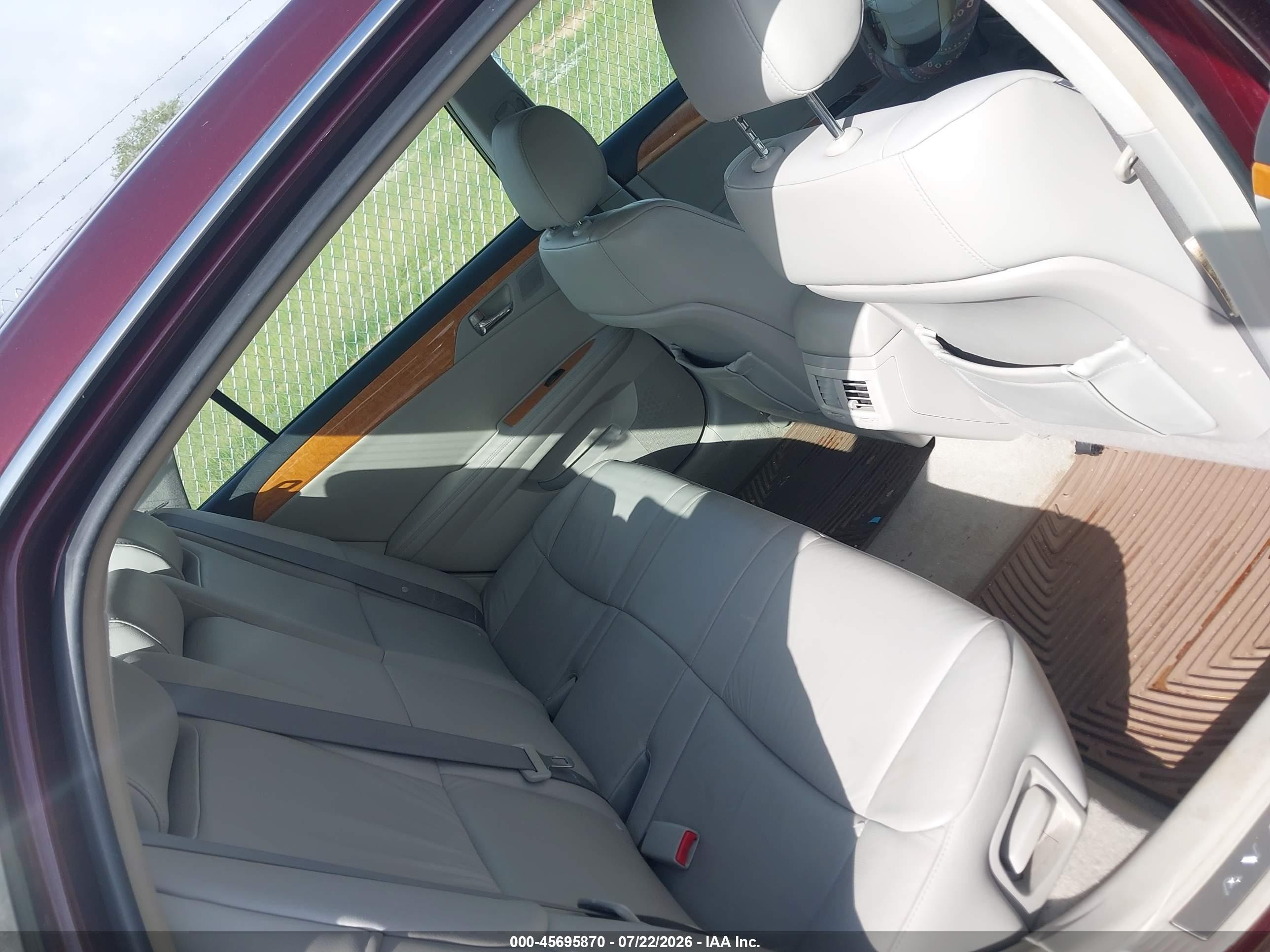 2007 Toyota Avalon Xls Burgundy vin: 4T1BK36B07U212554