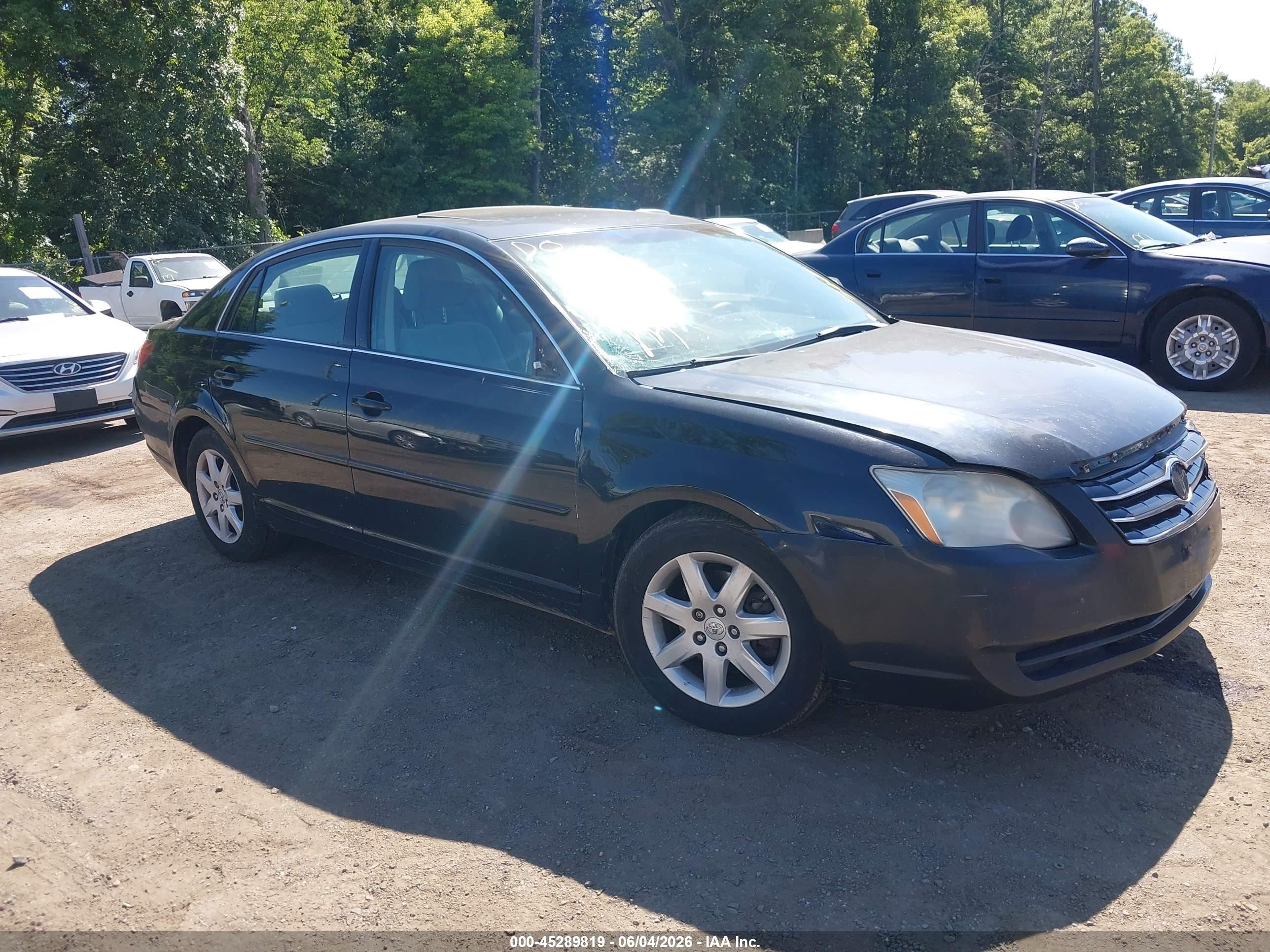2007 Toyota Avalon Xl Черный vin: 4T1BK36B07U221903