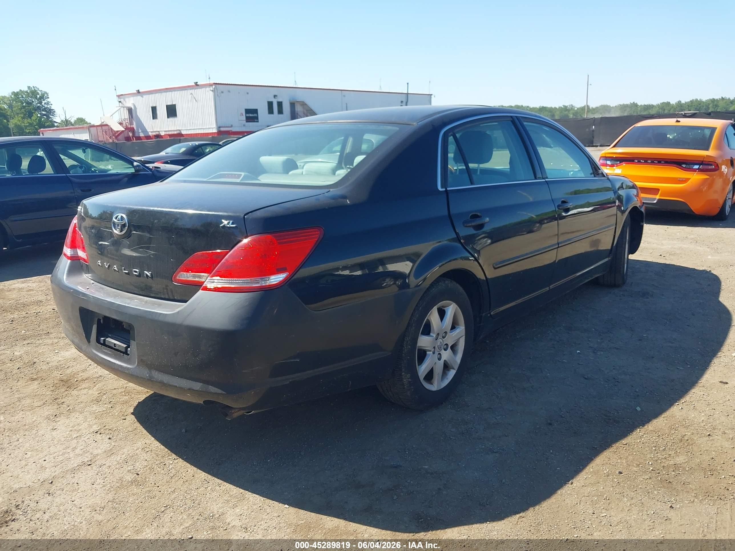 2007 Toyota Avalon Xl Black vin: 4T1BK36B07U221903