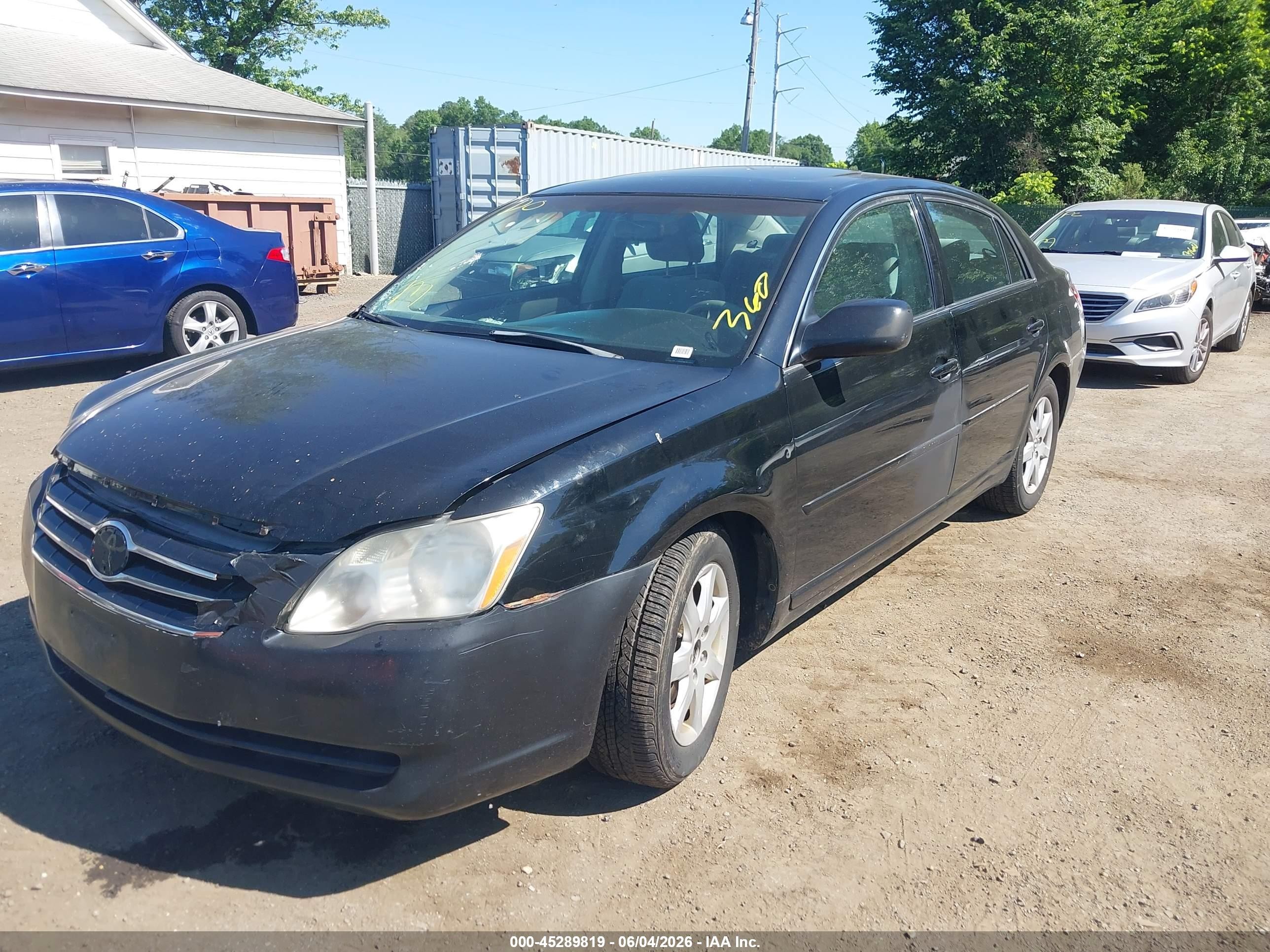 2007 Toyota Avalon Xl Black vin: 4T1BK36B07U221903