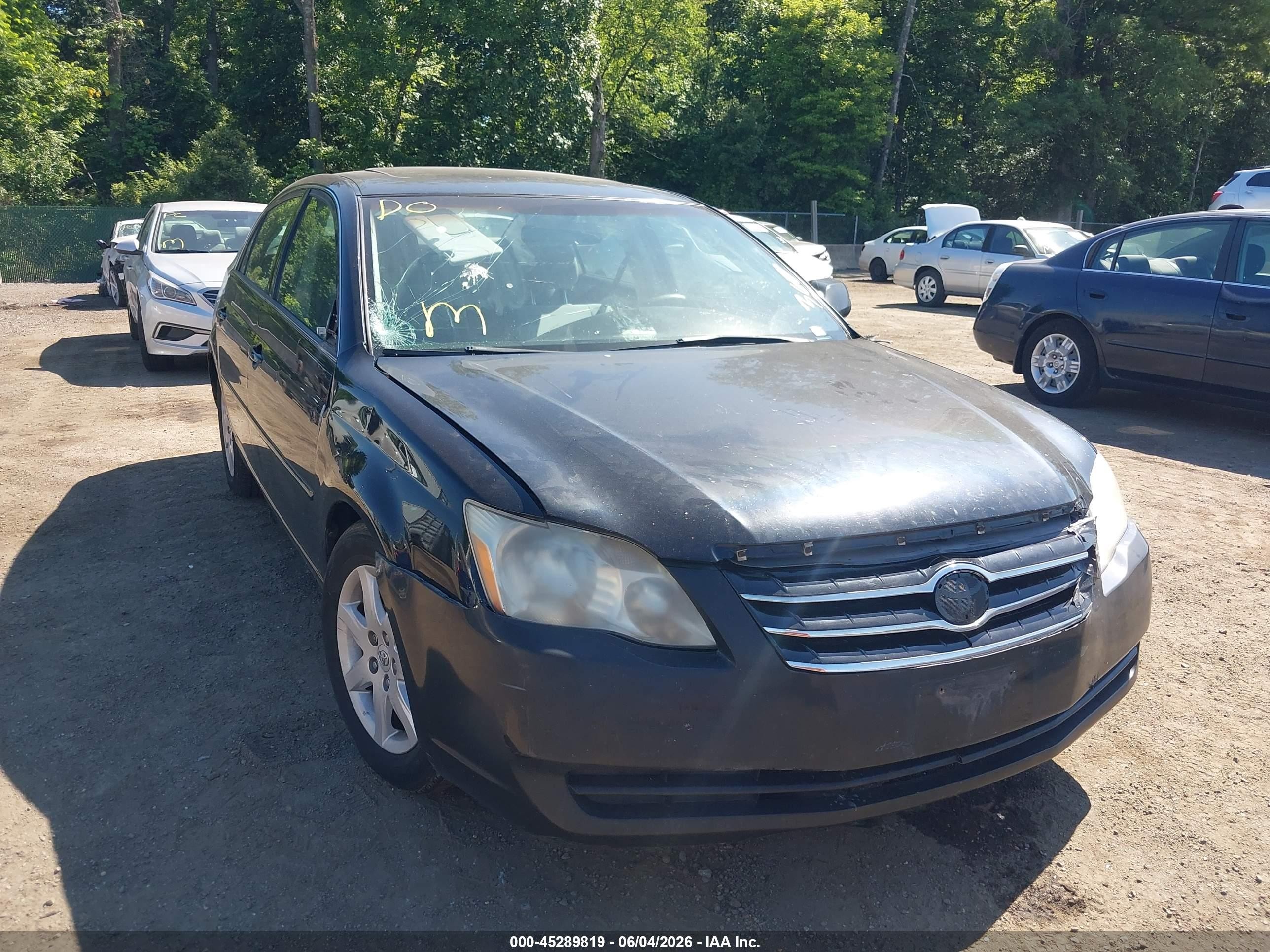 2007 Toyota Avalon Xl Black vin: 4T1BK36B07U221903