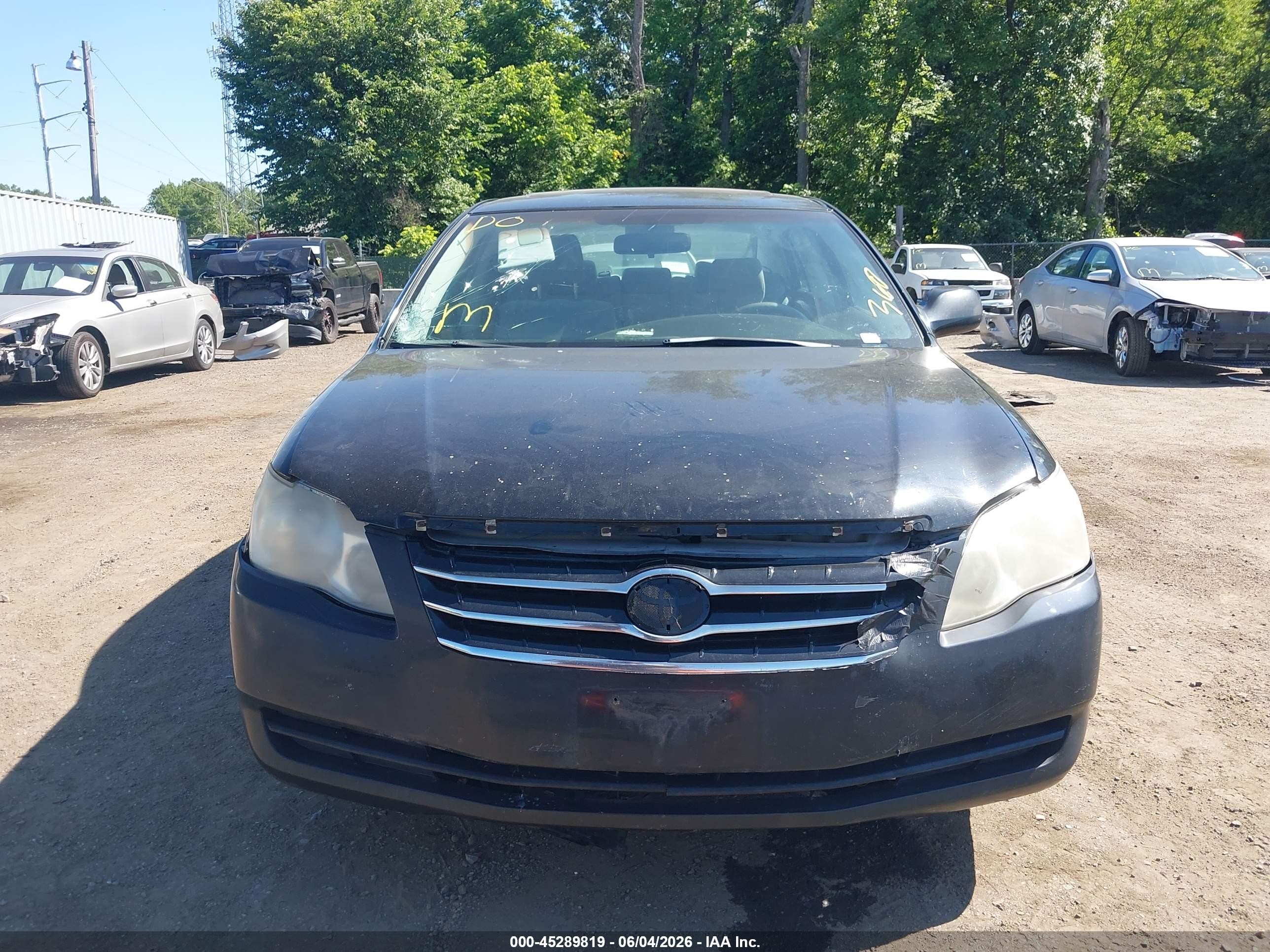 2007 Toyota Avalon Xl Black vin: 4T1BK36B07U221903