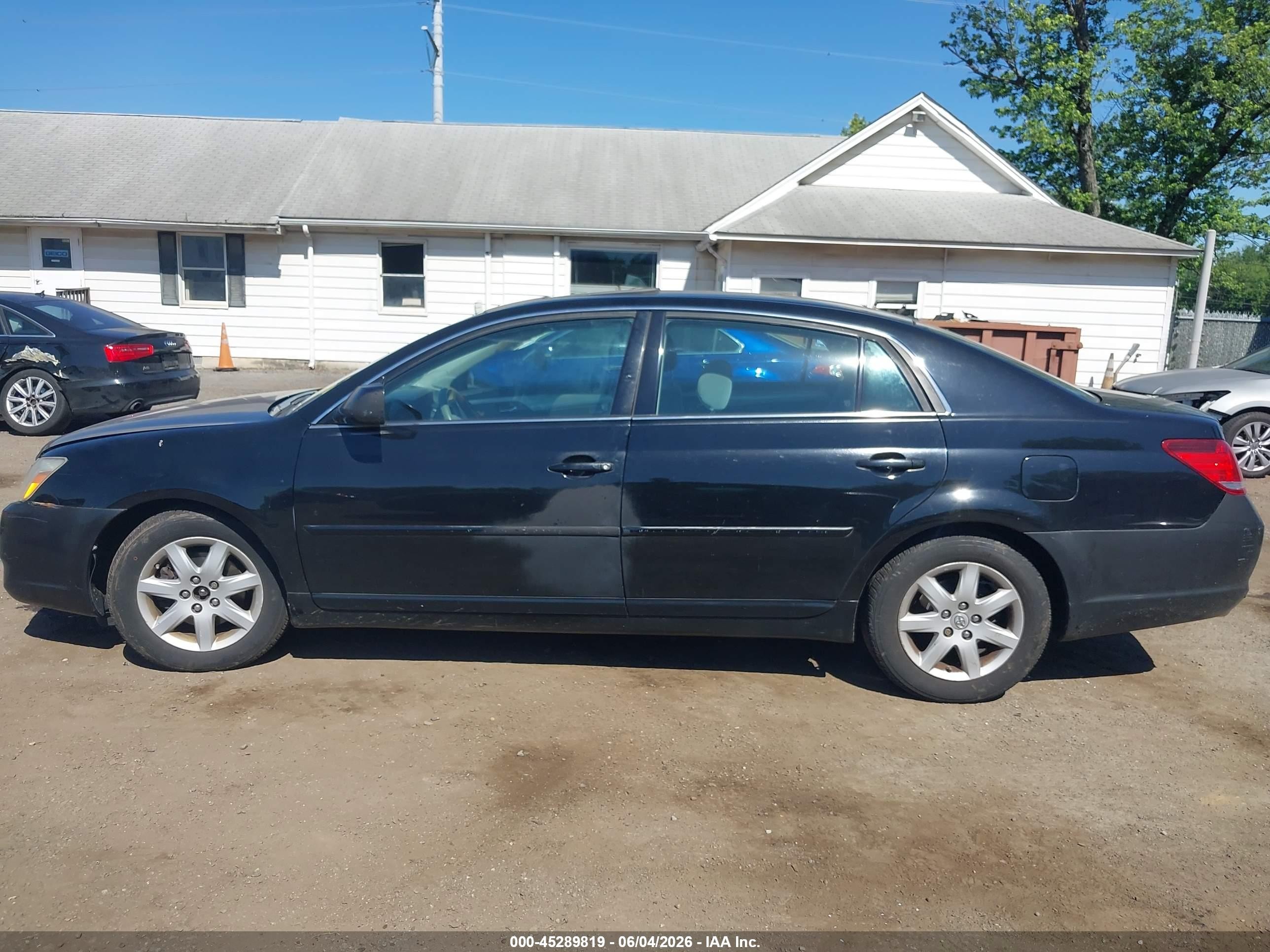 2007 Toyota Avalon Xl Black vin: 4T1BK36B07U221903