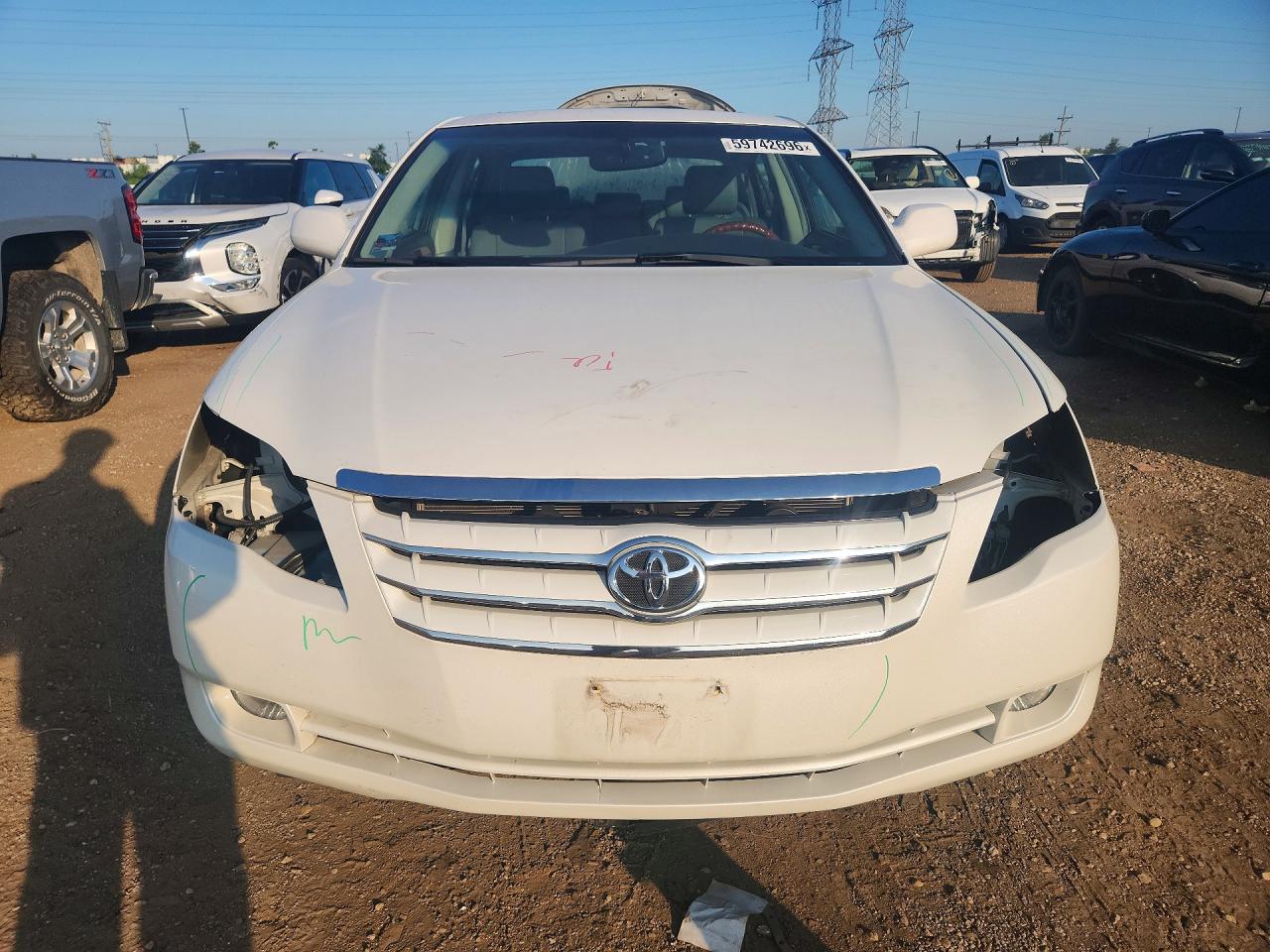 2007 Toyota Avalon Limited Белый vin: 4T1BK36B07U232044