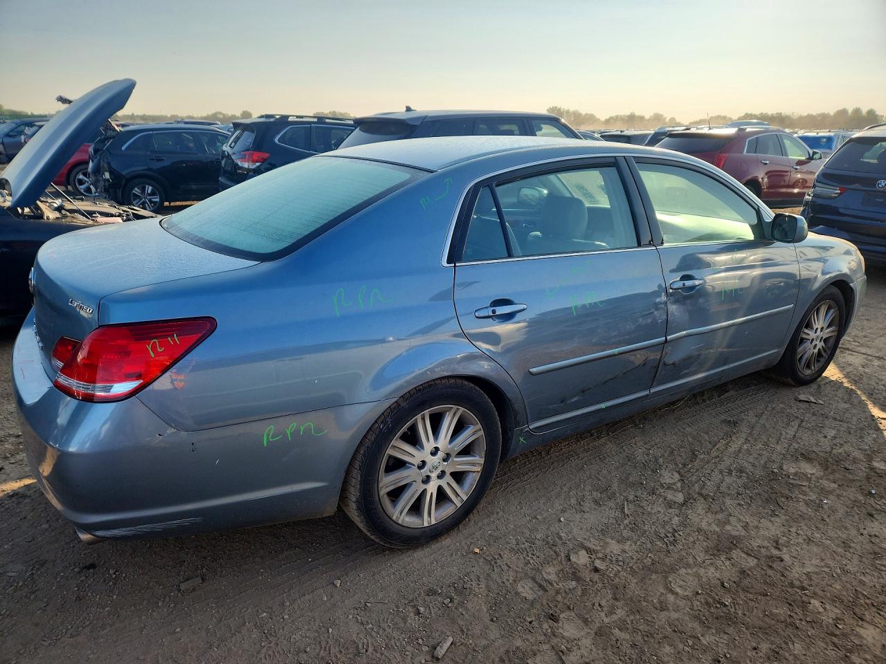 2007 Toyota Avalon Limited Blue vin: 4T1BK36B07U237860